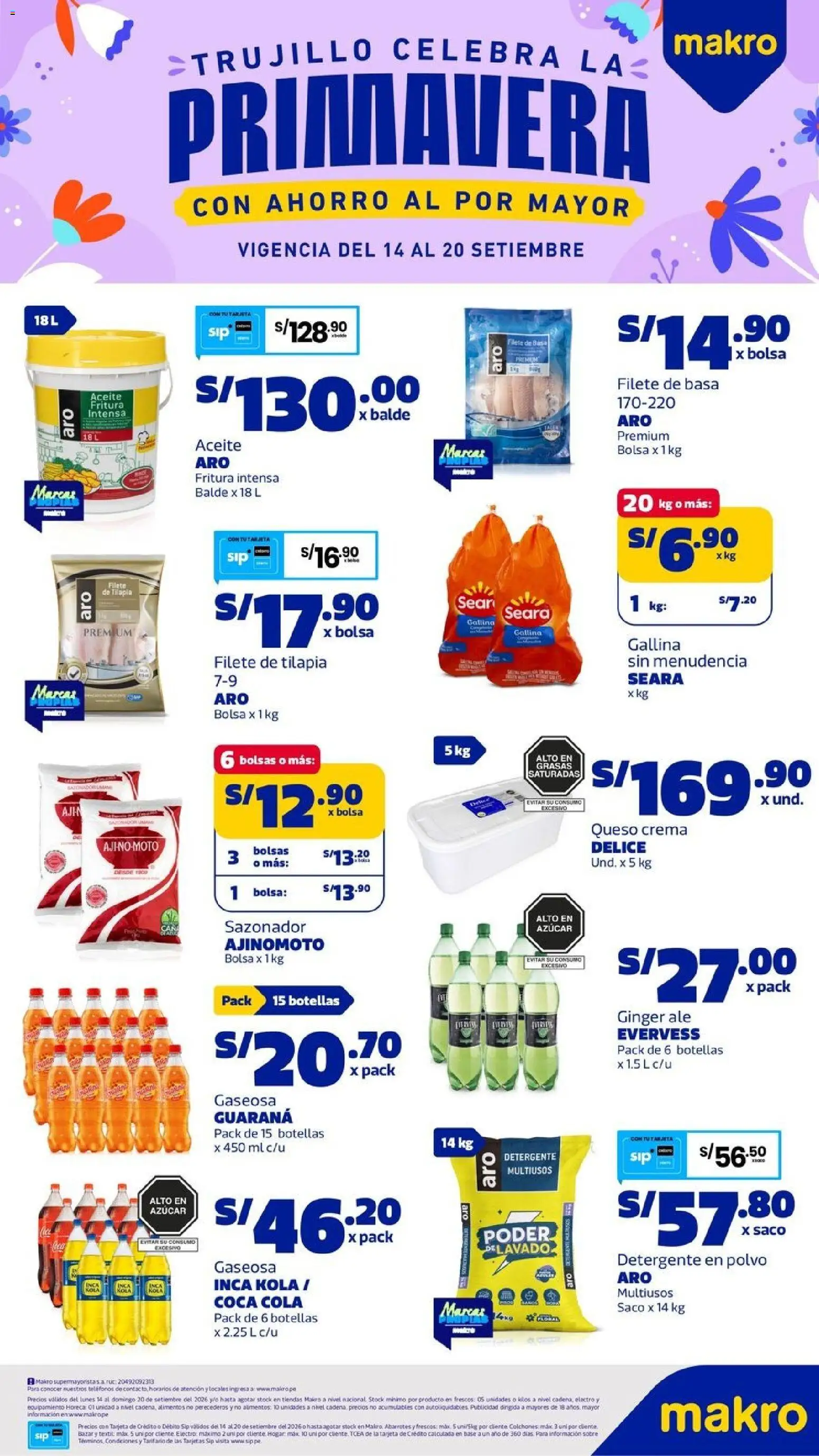 Vista previa de Catálogo Makro - Volante Primavera de la tienda Makro válido desde 14/09/2026