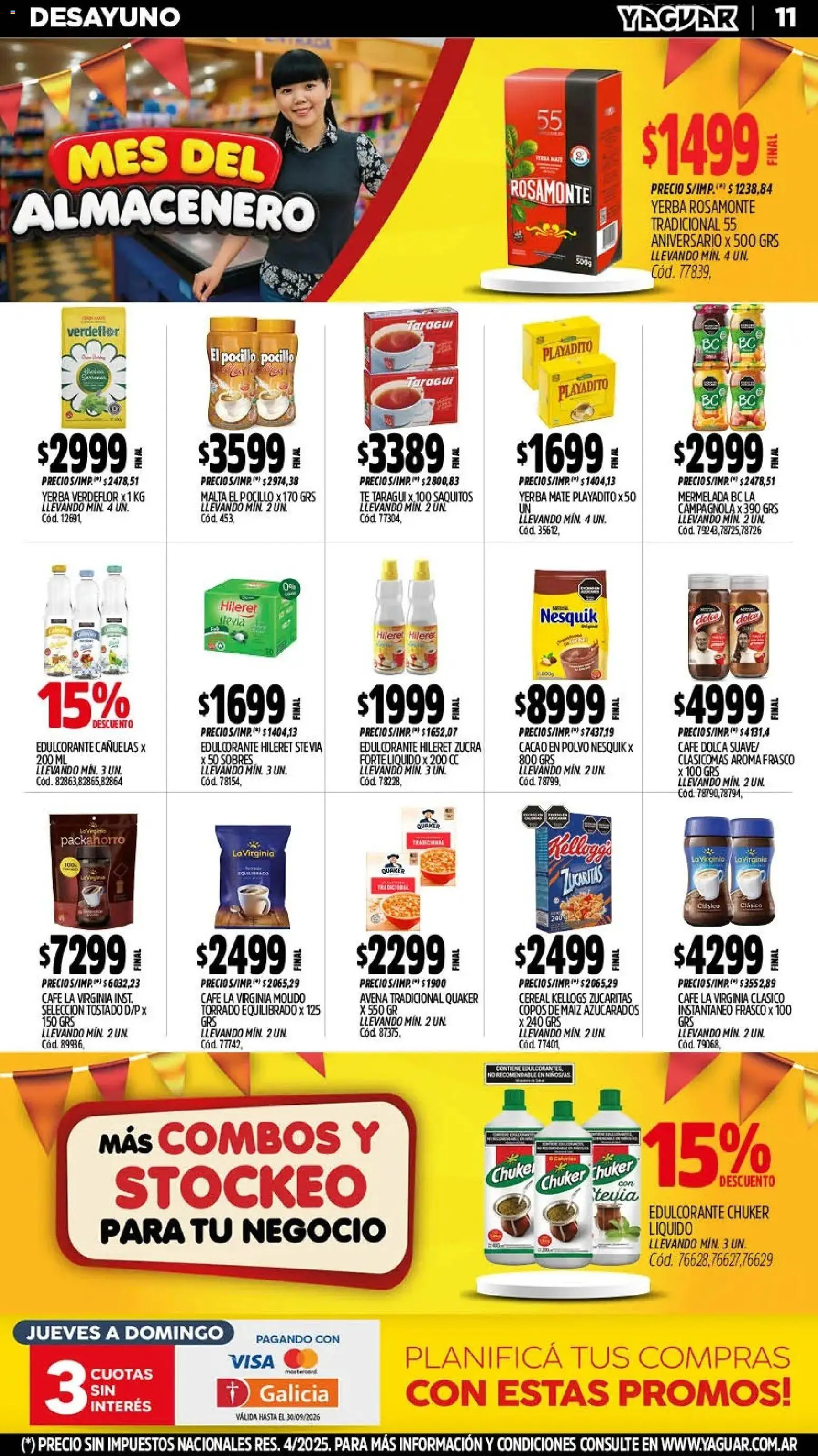 Vista previa del folleto de la tienda Yaguar válido desde el 21/09/2026 