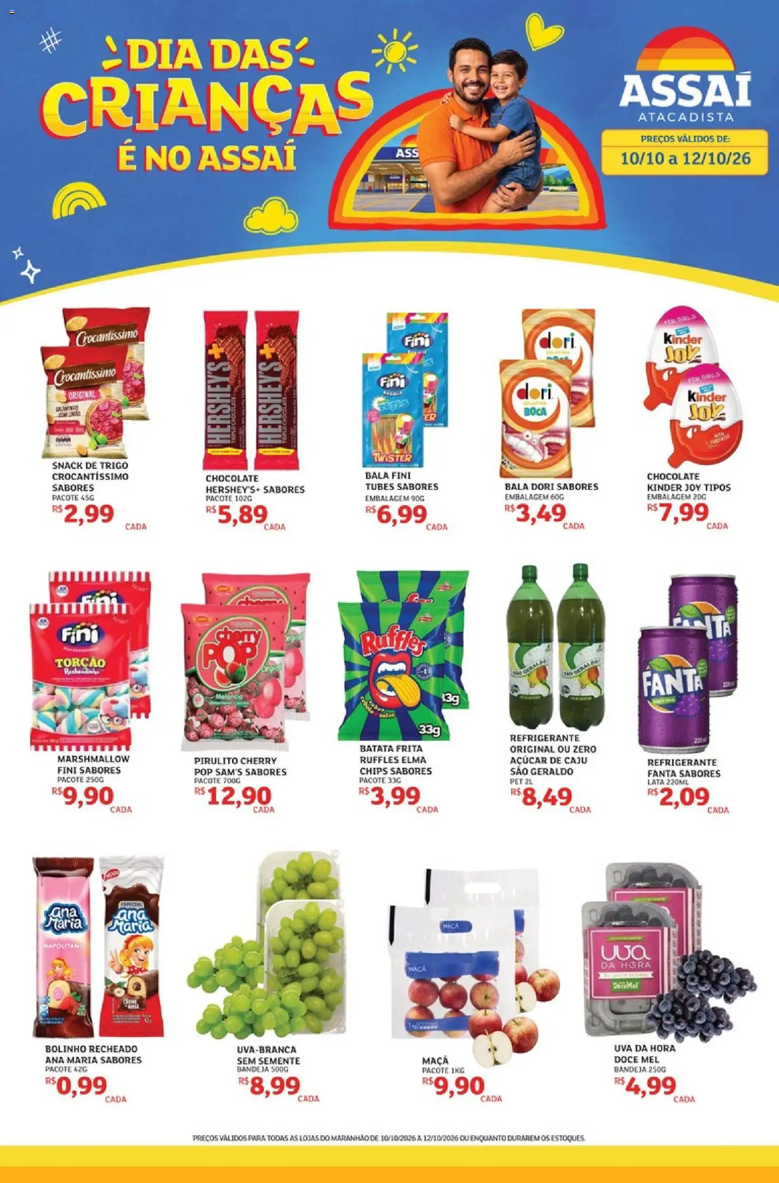 Pré-Visualização do folheto "Assaí Atacadista ofertas - MA" da loja Assaí Atacadista válido a partir de 10/10/2026
