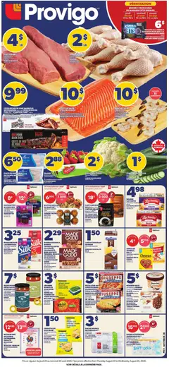 Preview of leaflet Provigo weekly flyer / circulaire from shop Provigo is valid from Aug 20, 2026