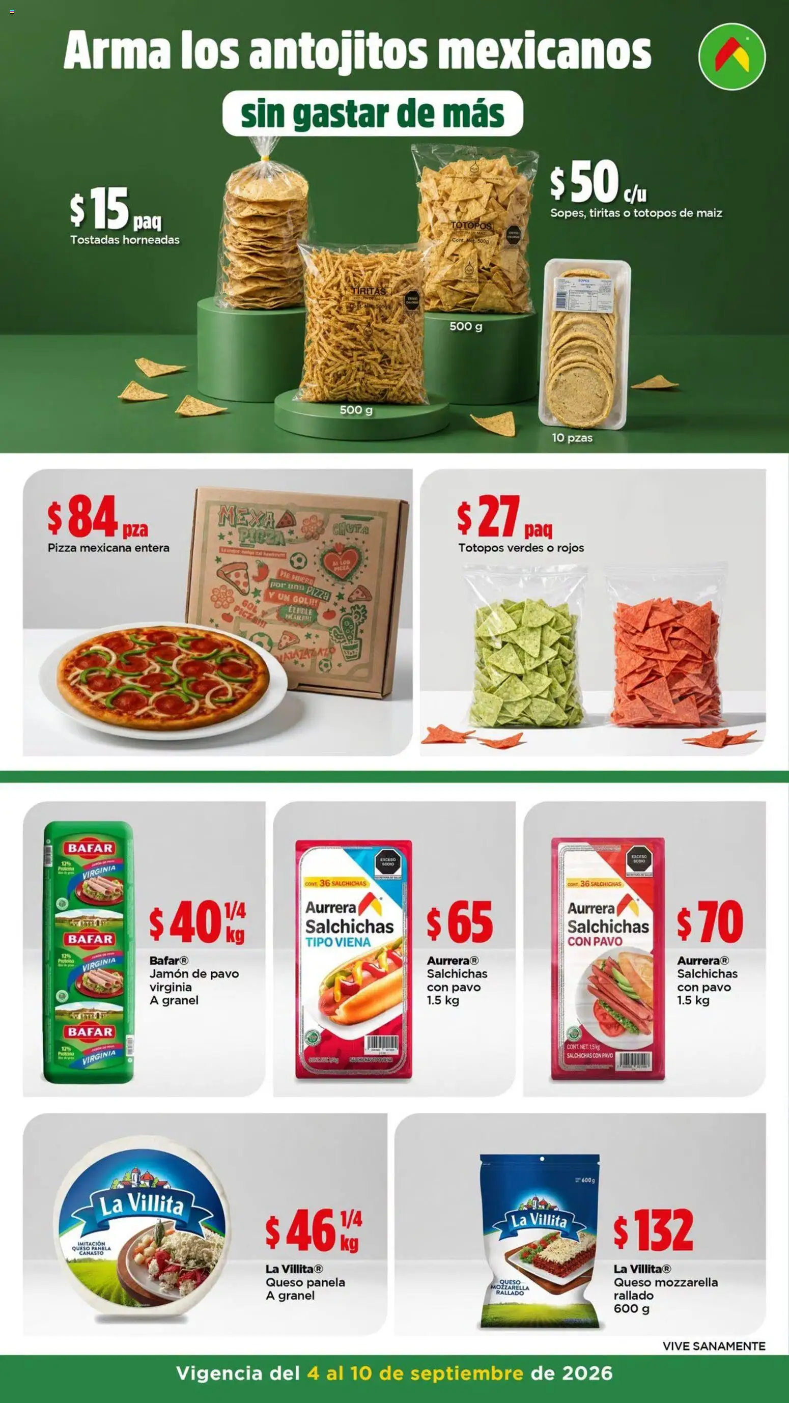 Vista previa las ofertas de la tienda Bodega Aurrerá - Bodega Aurrerá folleto Precio más bajo siempre desde el 04/09/2026 