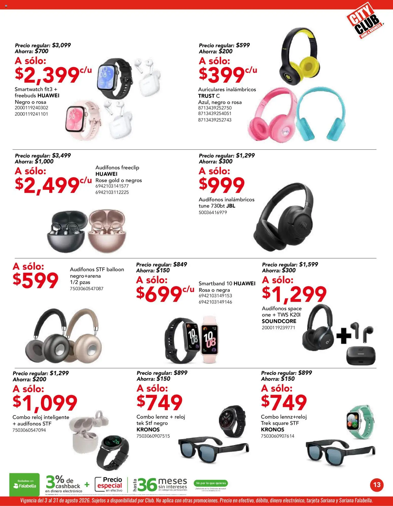 Vista previa las ofertas de la tienda City Club - City Club catálogo desde el 03/08/2026 