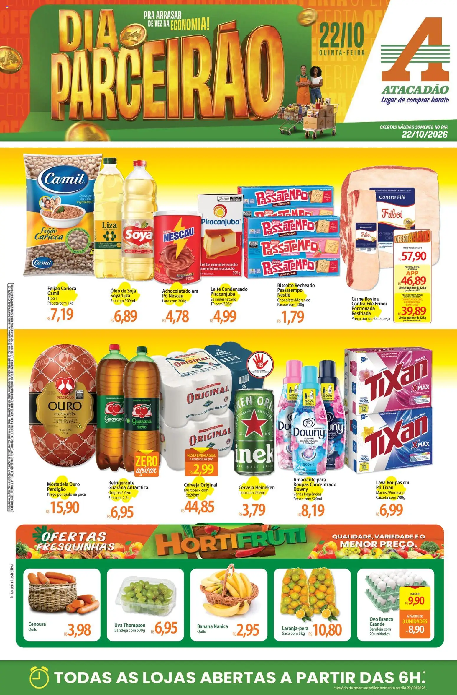 Pré-Visualização do folheto "Atacadão ofertas - SP" da loja Atacadão válido a partir de 22/10/2026