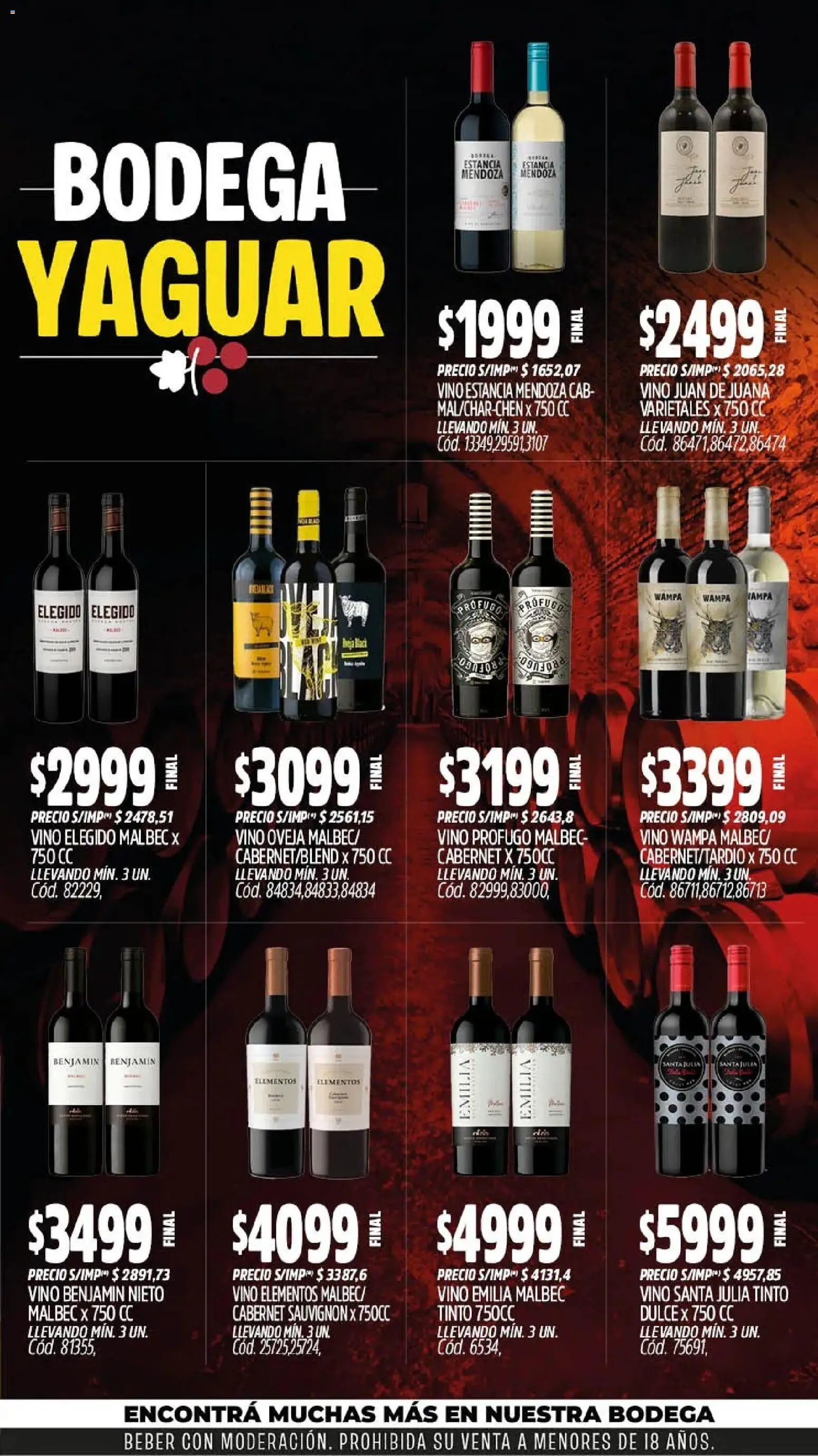 Vista previa del folleto de la tienda Yaguar válido desde el 26/10/2026 