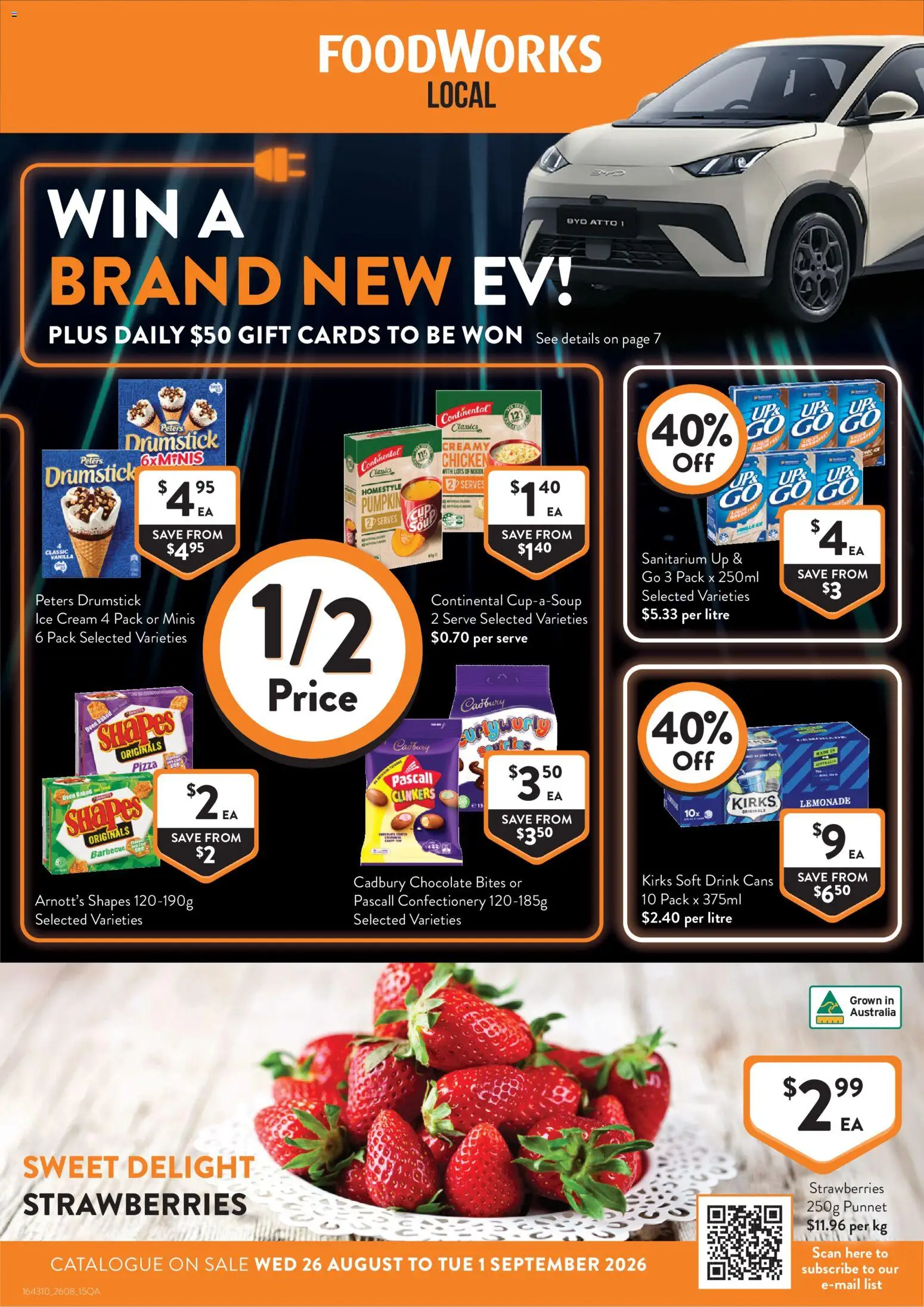 Preview of catalogue Foodworks catalogue QLD from shop Foodworks valid 26/08/2026