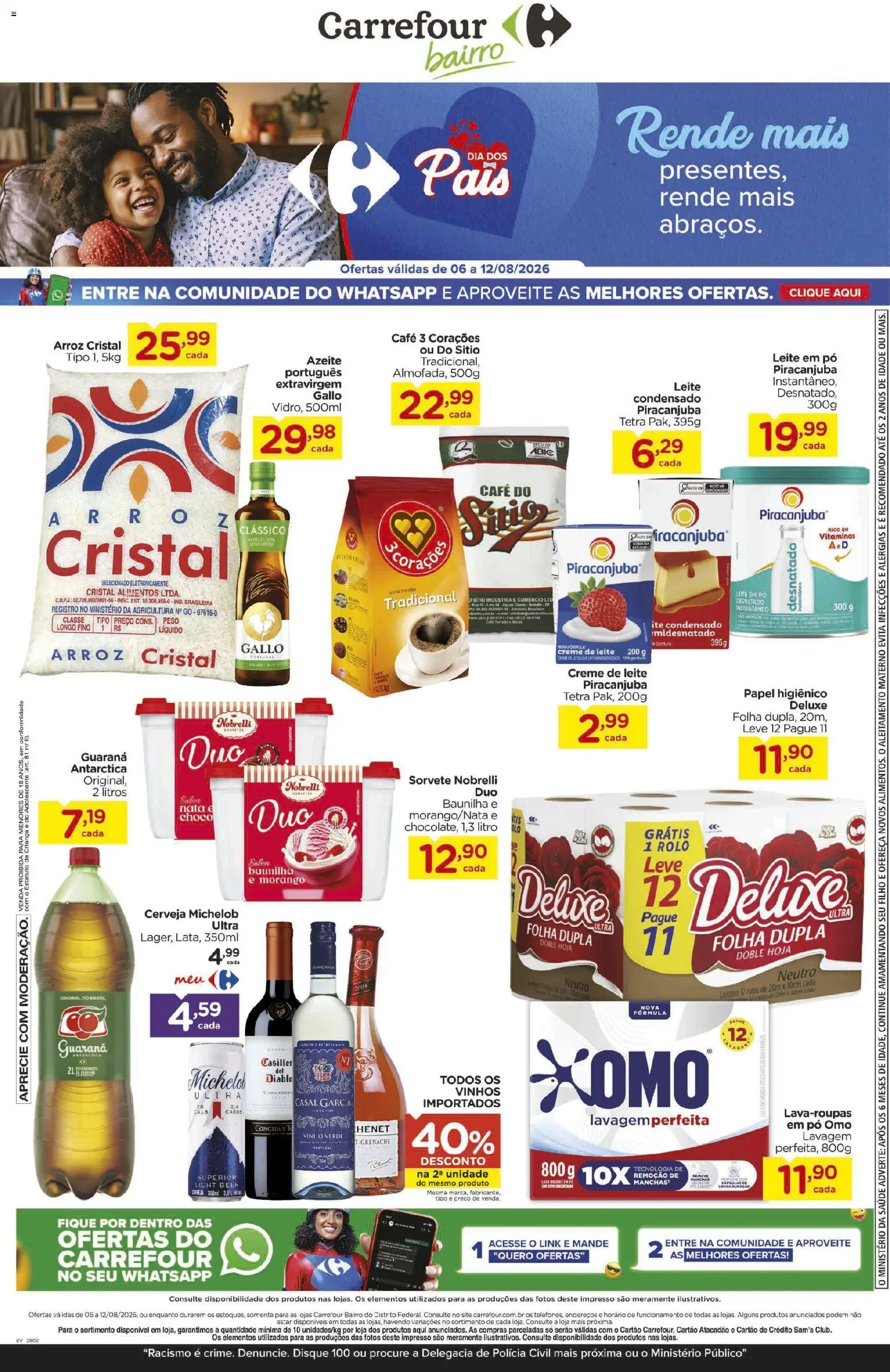 Pré-Visualização do folheto "Carrefour Bairro - Ofertas da semana" da loja Carrefour Bairro válido a partir de 06/08/2026