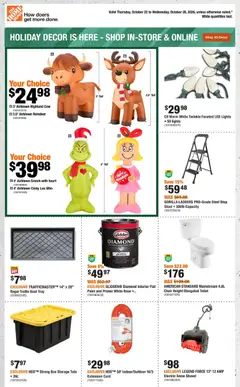 Preview of leaflet Home Depot weekly flyer / circulaire from shop Home Depot is valid from Oct 22, 2026