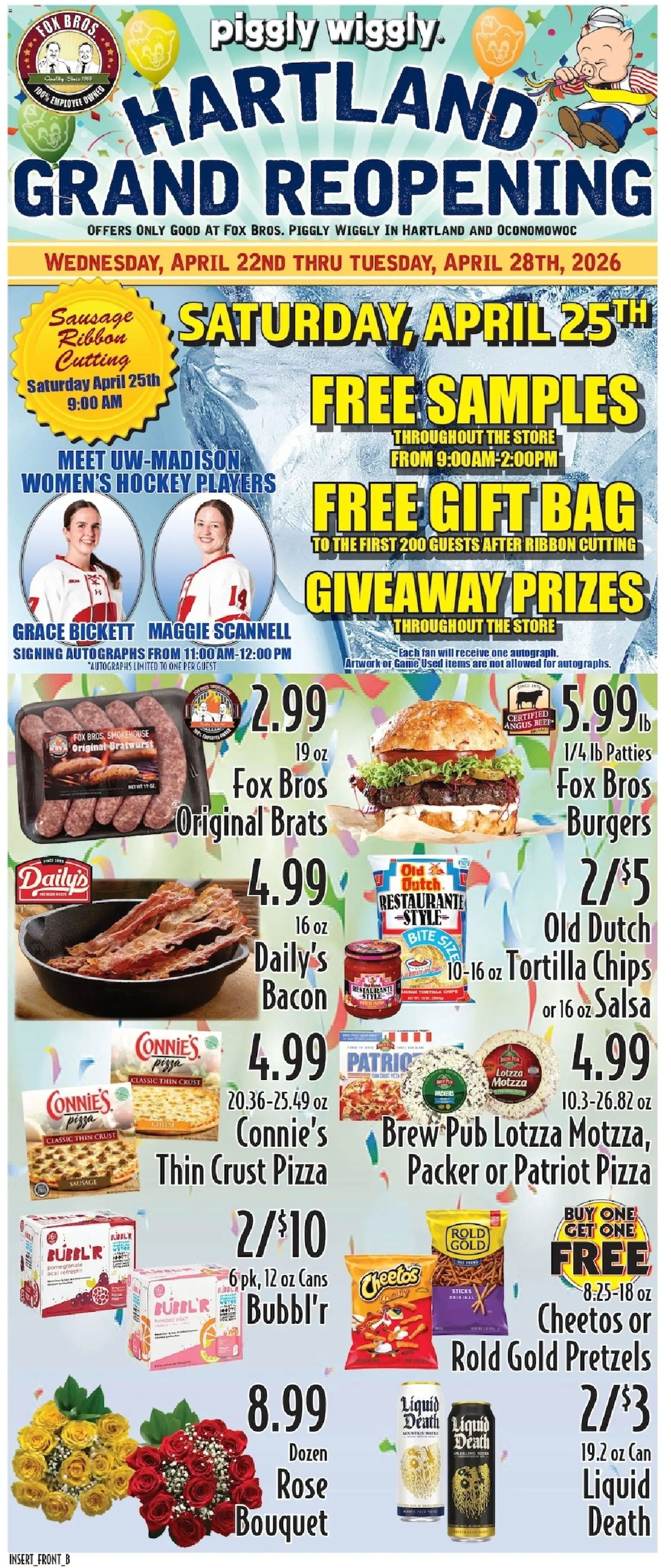 Ad Preview of Piggly Wiggly Piggly Wiggly Weekly Ad from 04/22/2026