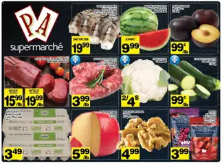 Preview of leaflet Pa Supermarché weekly flyer / circulaire from shop Pa Supermarché is valid from Jul 06, 2026