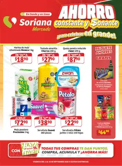 Vista previa las ofertas de la tienda Soriana - Soriana Ahorro constante y sonante Mercado Nacional desde el 04/09/2026 
