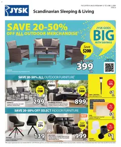 Un aperçu du dépliant JYSK weekly flyer du magasin JYSK est valide à partir 21 mai 2026