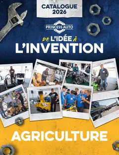 Un aperçu du dépliant Princess Auto catalogue - Agriculture du magasin Princess Auto est valide à partir 21 avr. 2026