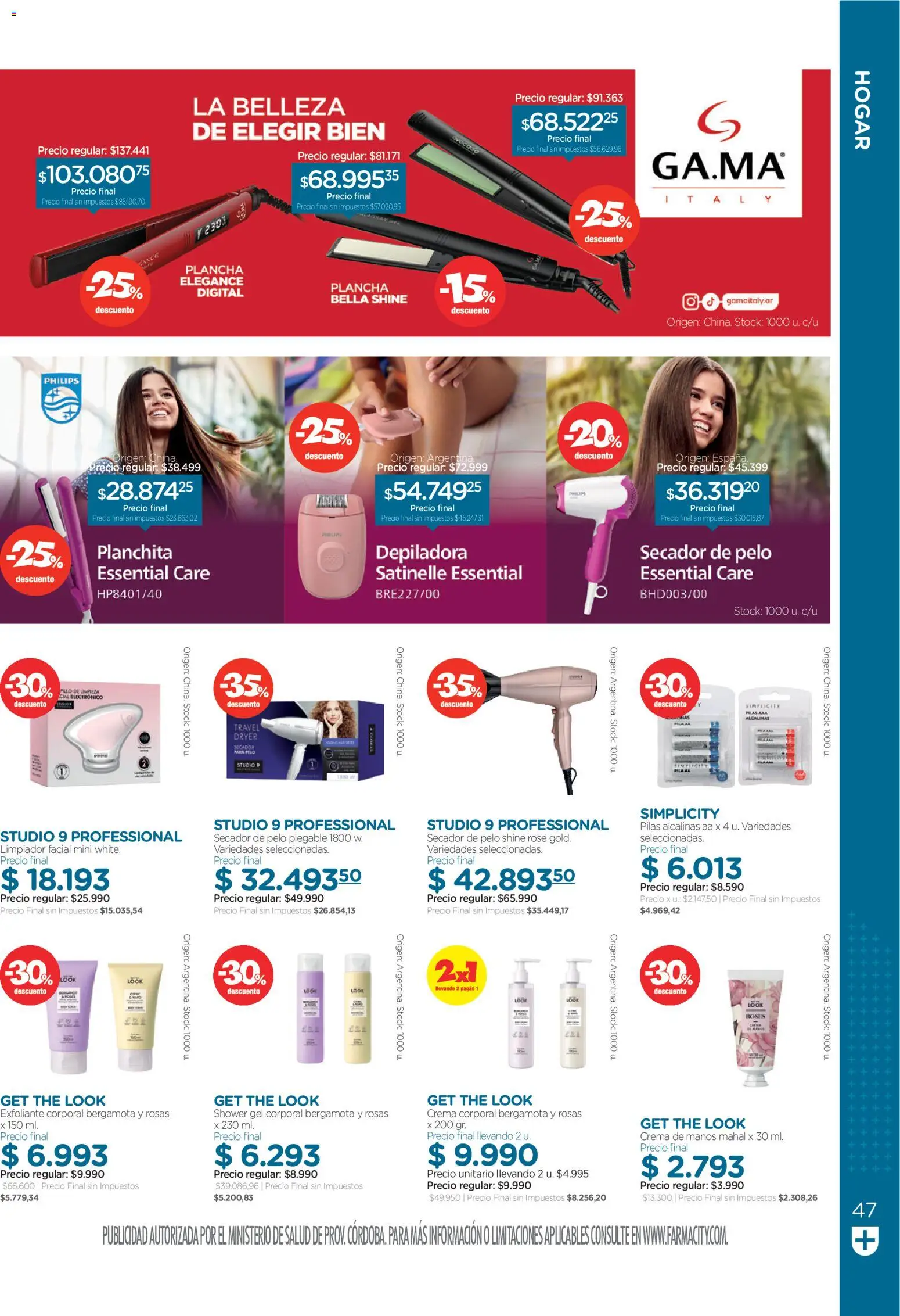 Vista previa del folleto de la tienda Farmacity válido desde el 01/10/2026 