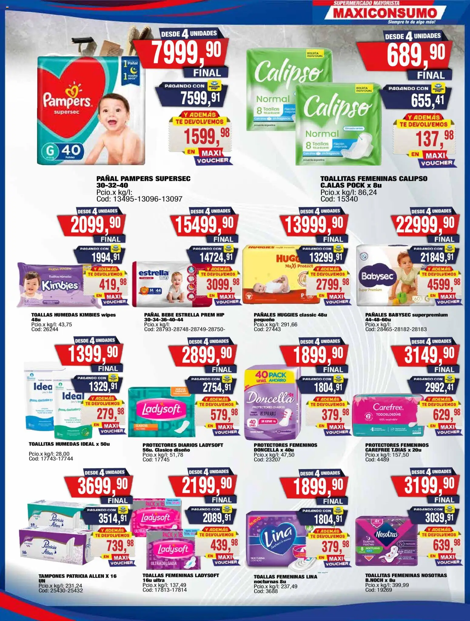Vista previa del folleto de la tienda Maxiconsumo válido desde el 19/10/2026 