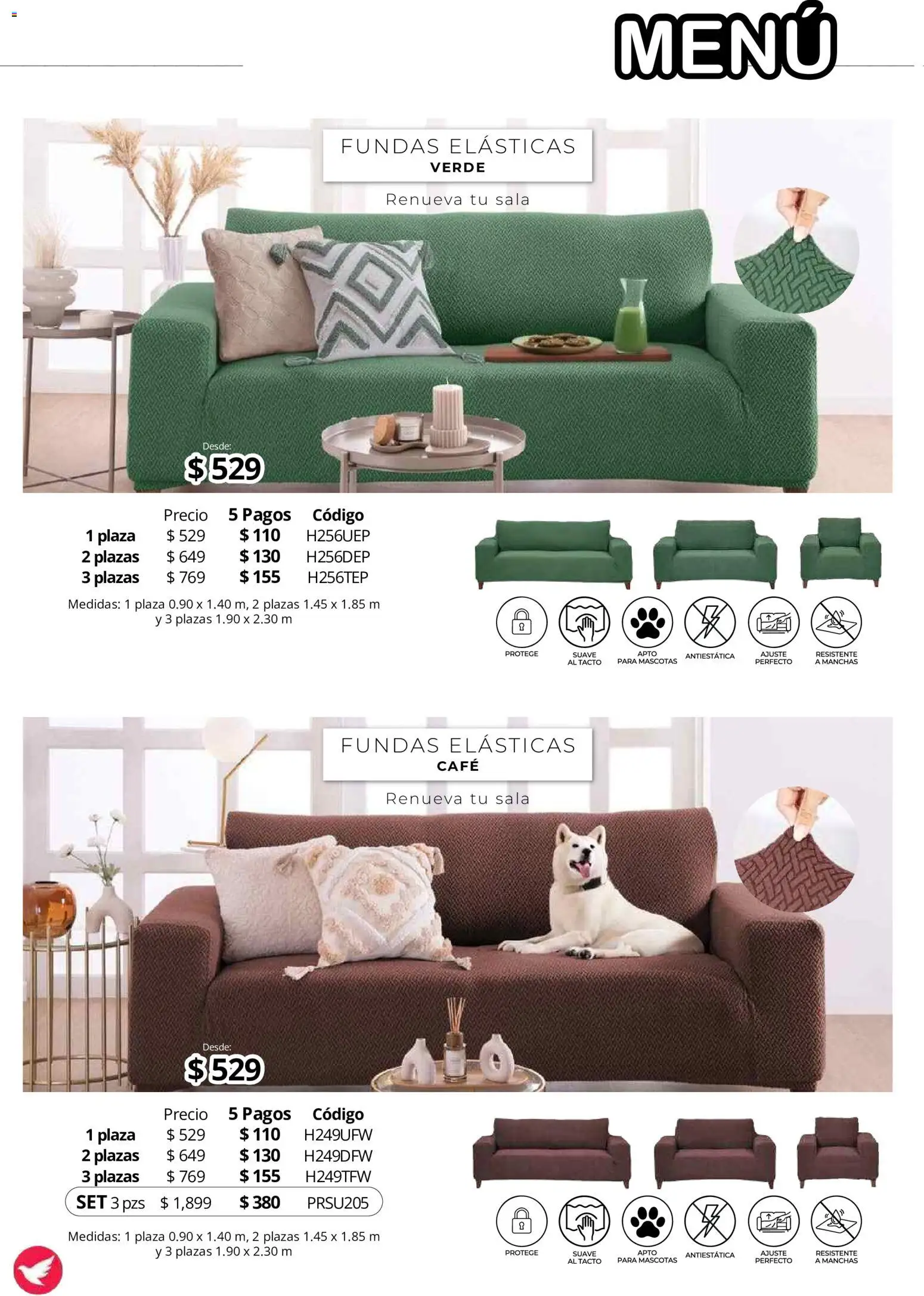 Vista previa las ofertas de la tienda Colchas Concord - Colchas Concord catálogo desde el 01/08/2026 - Sala