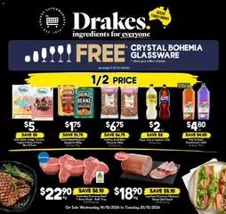Preview of catalogue Drakes catalogue Queensland from shop Drakes valid 14/10/2026