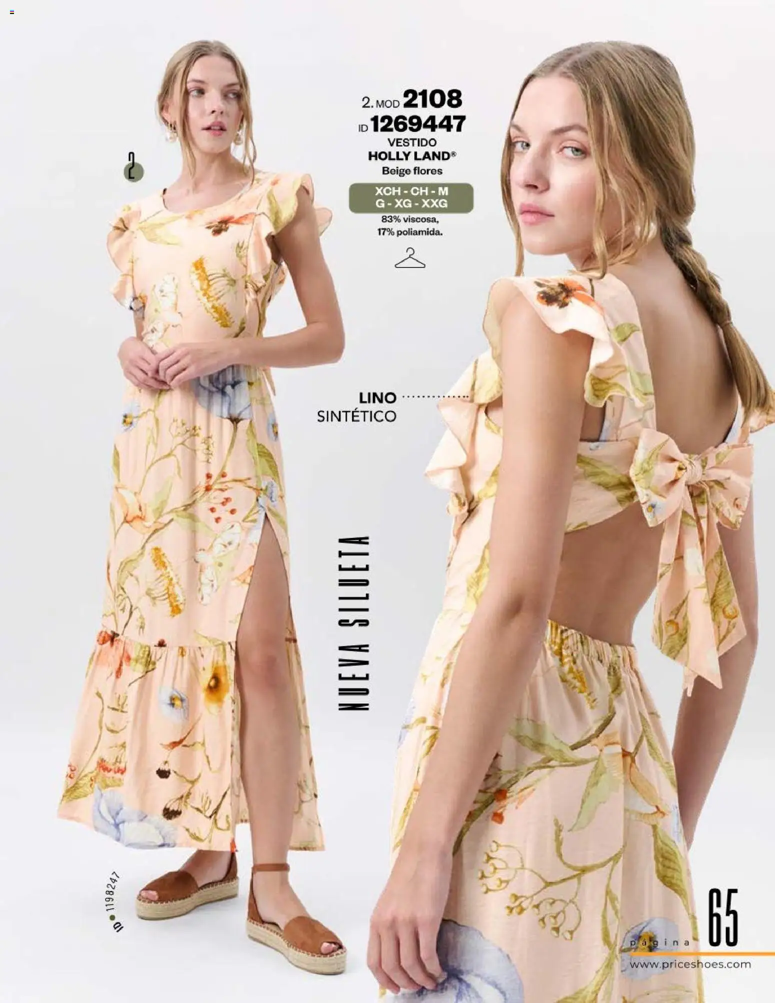 Vista previa las ofertas de la tienda Price Shoes - Catálogo Playa desde el 13/02/2026 - Flores, Vestido