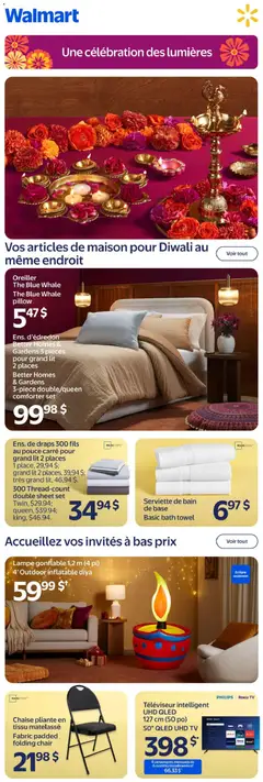 Preview of leaflet Walmart circulaire - Diwali from shop Walmart is valid from Oct 15, 2026