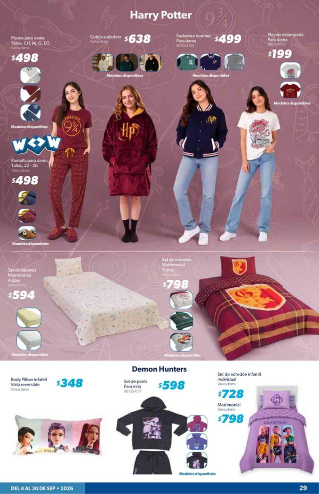 Nuevo catálogo de Sam's Club a partir del 04/09