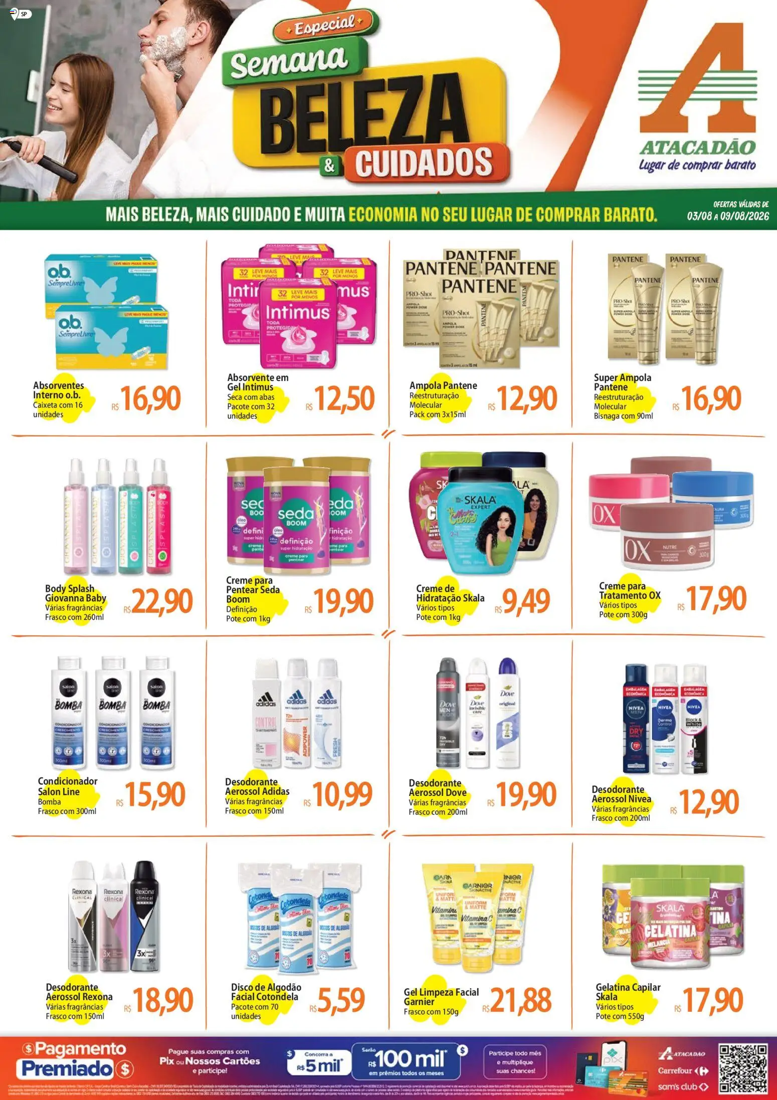 Pré-Visualização do folheto "Atacadão ofertas - SP" da loja Atacadão válido a partir de 03/08/2026