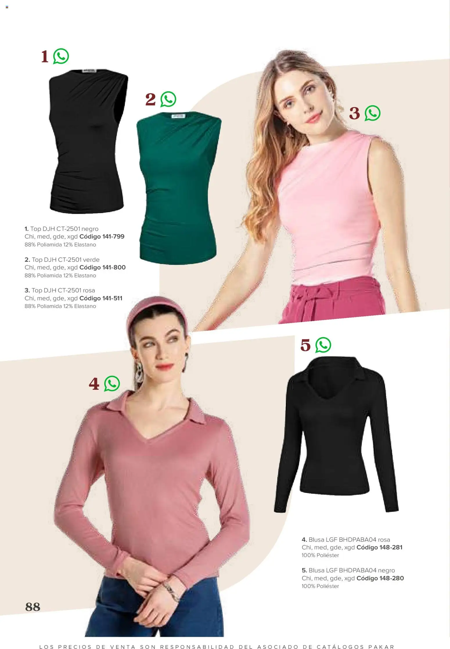 Vista previa las ofertas de la tienda SC Pakar - SC Pakar catálogo Ropa desde el 31/07/2026 
