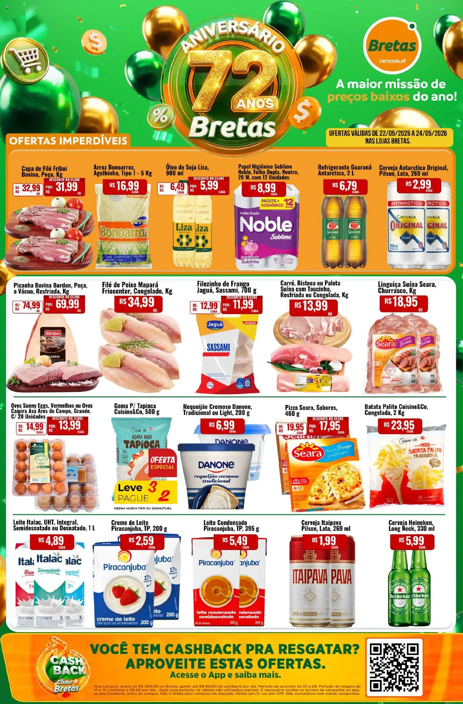 Pré-Visualização do folheto "Bretas - Ofertas da semana" da loja Bretas válido a partir de 22/05/2026