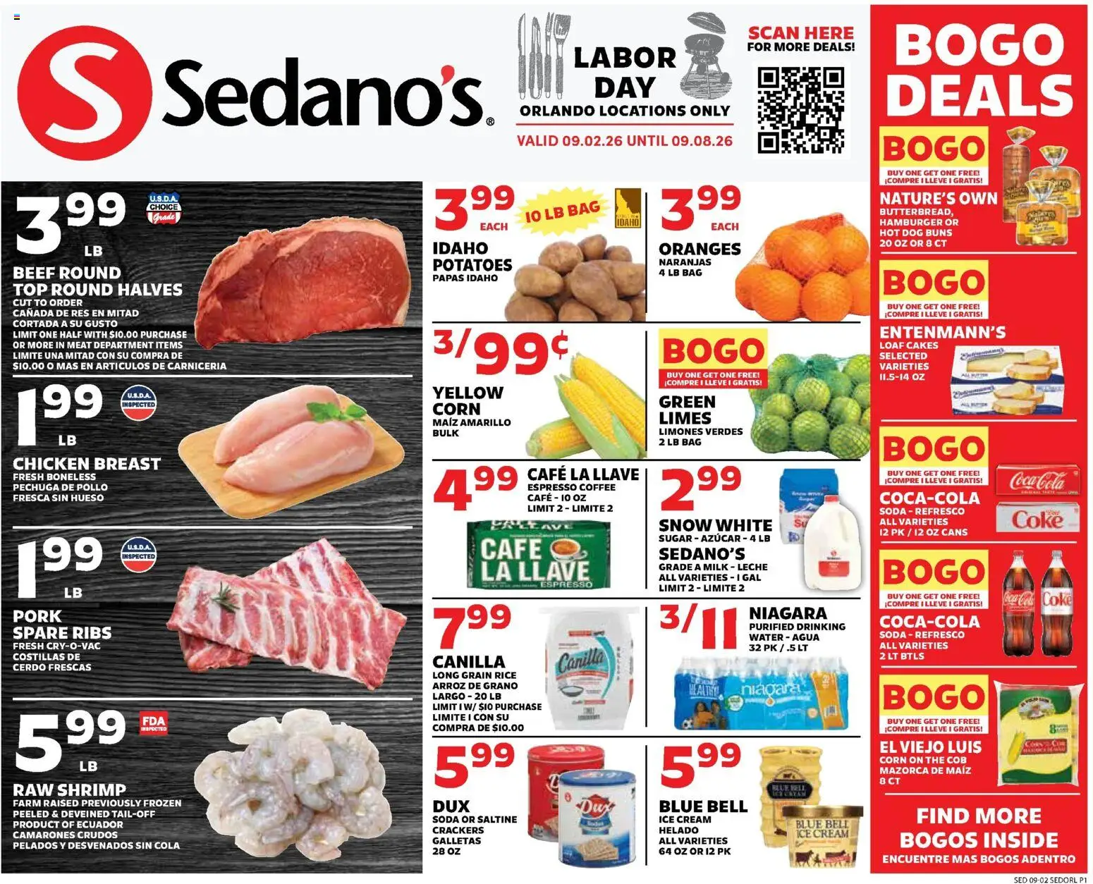 Ad Preview of Sedano's Sedano's Weekly Ad from 09/02/2026