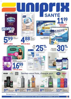 Preview of leaflet Uniprix - Uniprix Sante from shop Uniprix is valid from Jul 23, 2026