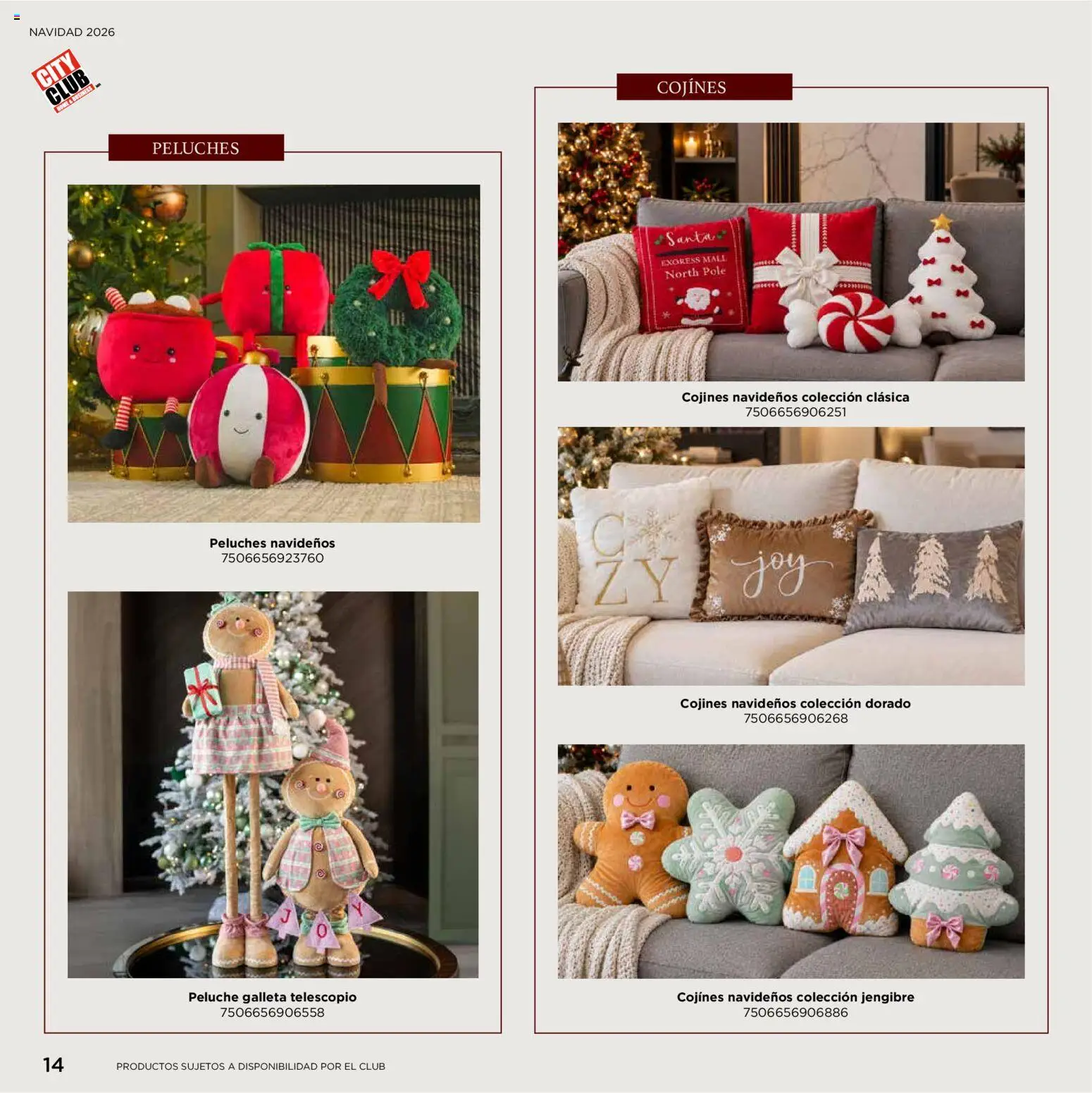 Vista previa las ofertas de la tienda City Club - City Club Catálogo Navideño desde el 02/10/2026 