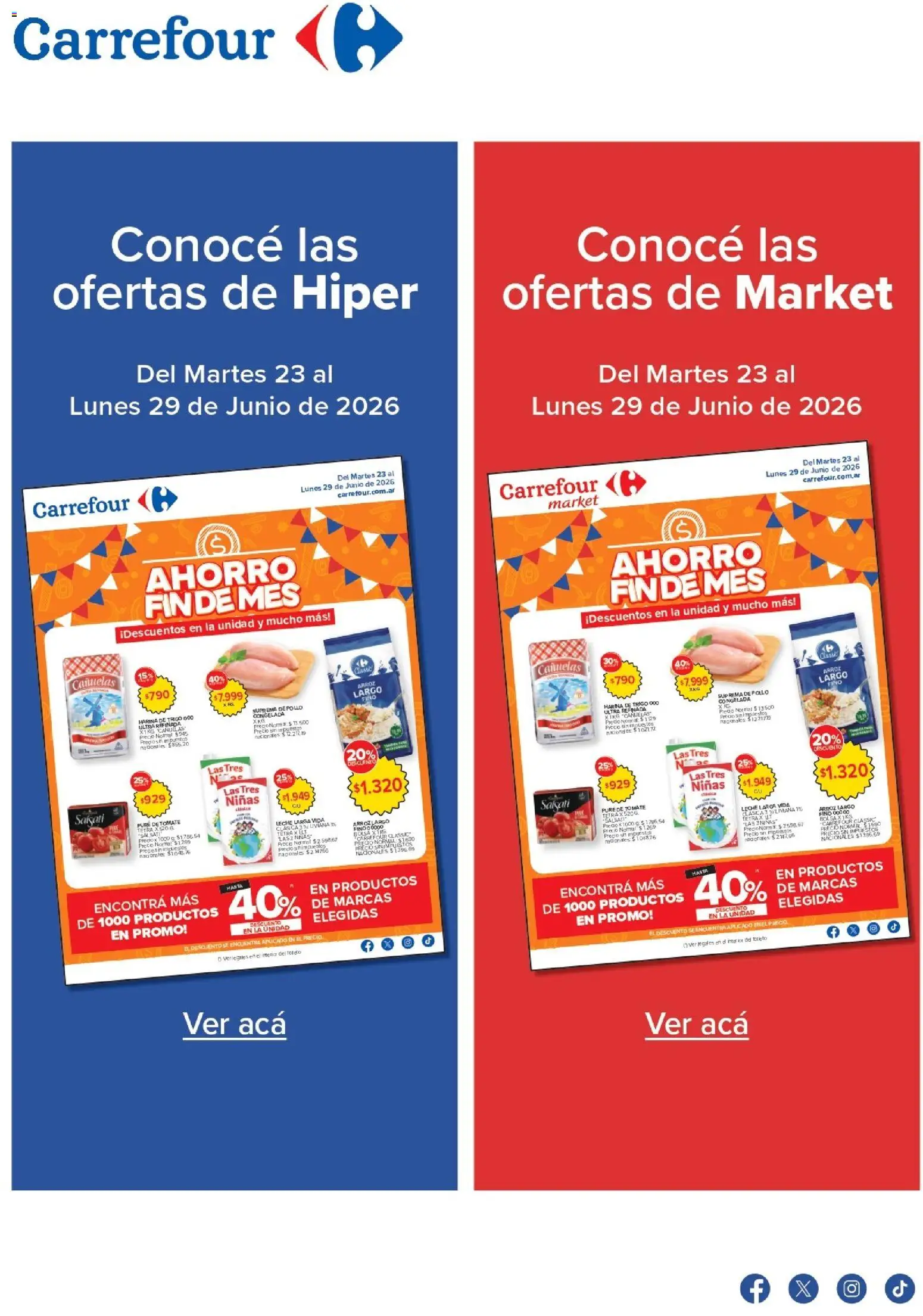 Vista previa del folleto de la tienda Carrefour válido desde el 23/06/2026 