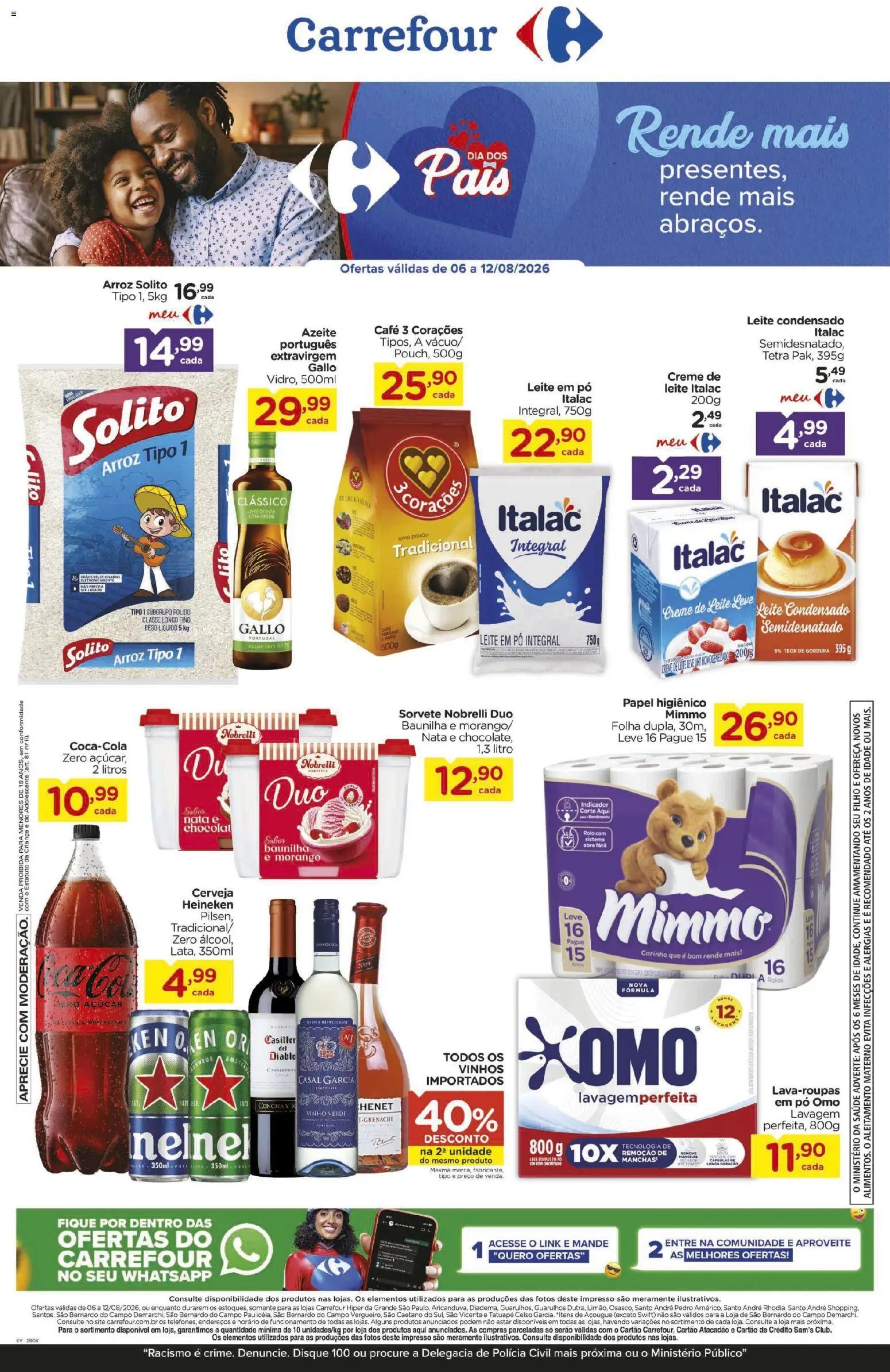 Pré-Visualização do folheto "Carrefour - Ofertas da semana" da loja Carrefour válido a partir de 06/08/2026