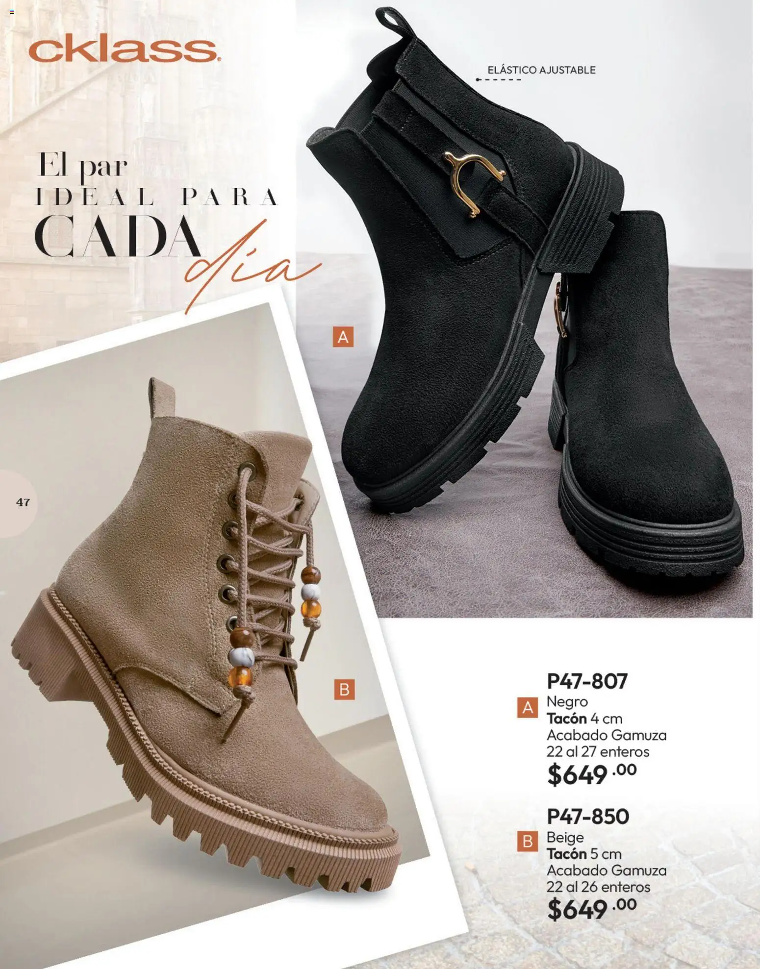 Vista previa las ofertas de la tienda Cklass - Cklass catálogo Calzado Invierno desde el 11/09/2026 