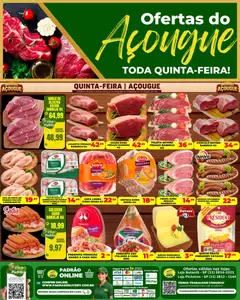 Pré-Visualização do folheto "Supermercado Padrão ofertas do Açougue" da loja Supermercado Padrão válido a partir de 06/08/2026