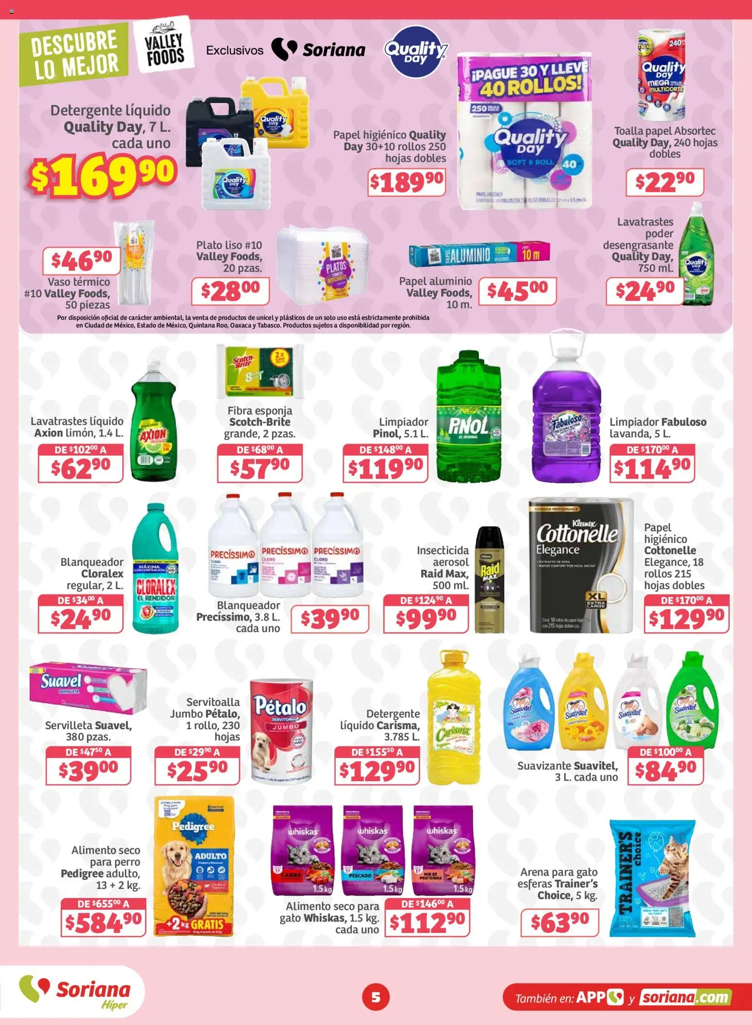 Vista previa las ofertas de la tienda Soriana - Soriana folleto desde el 06/08/2026 