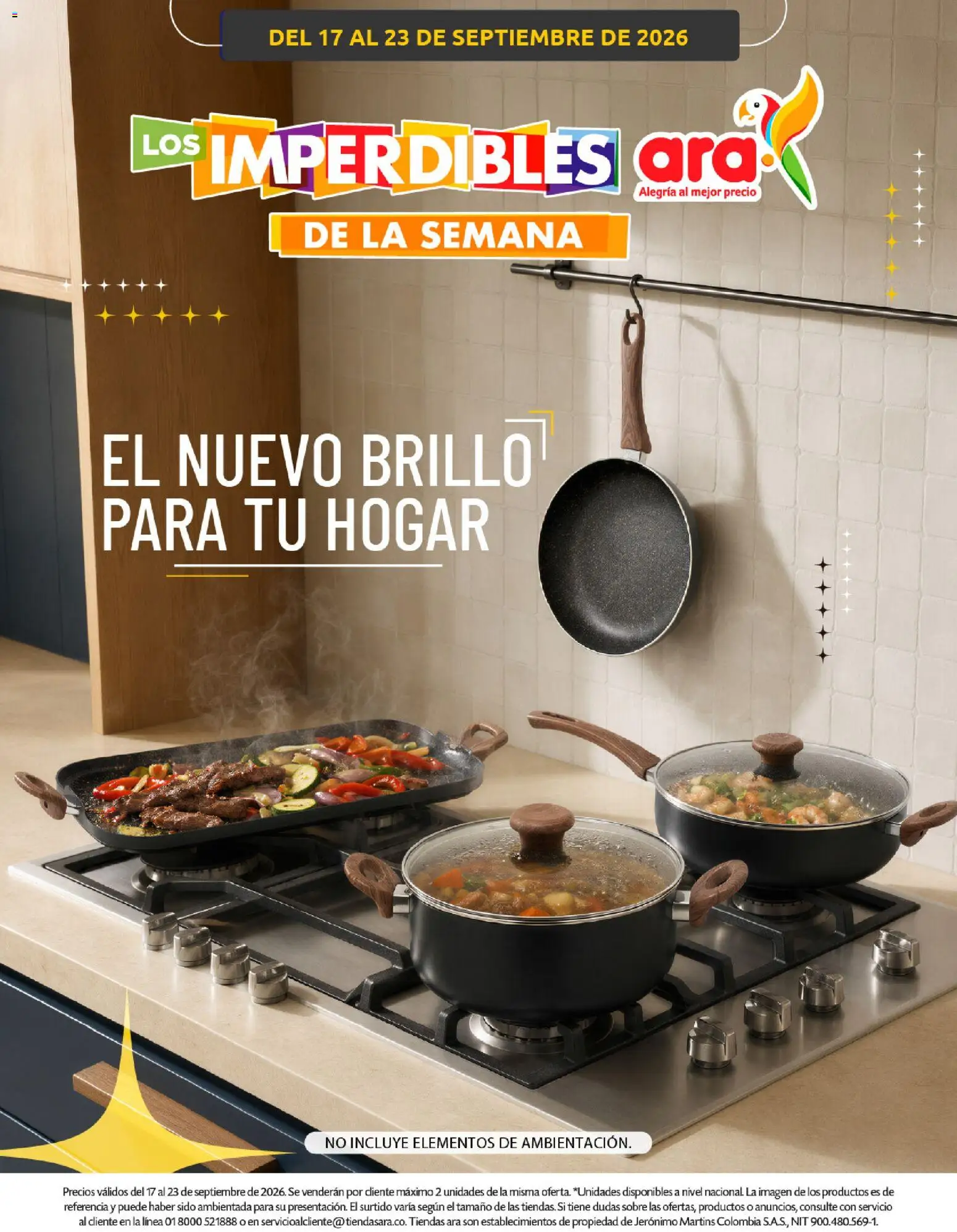  Vista previa del prospecto Ara - Los Imperdibles de la semana del almacen Ara válida del 17/09/2026 al 23/09/2026
