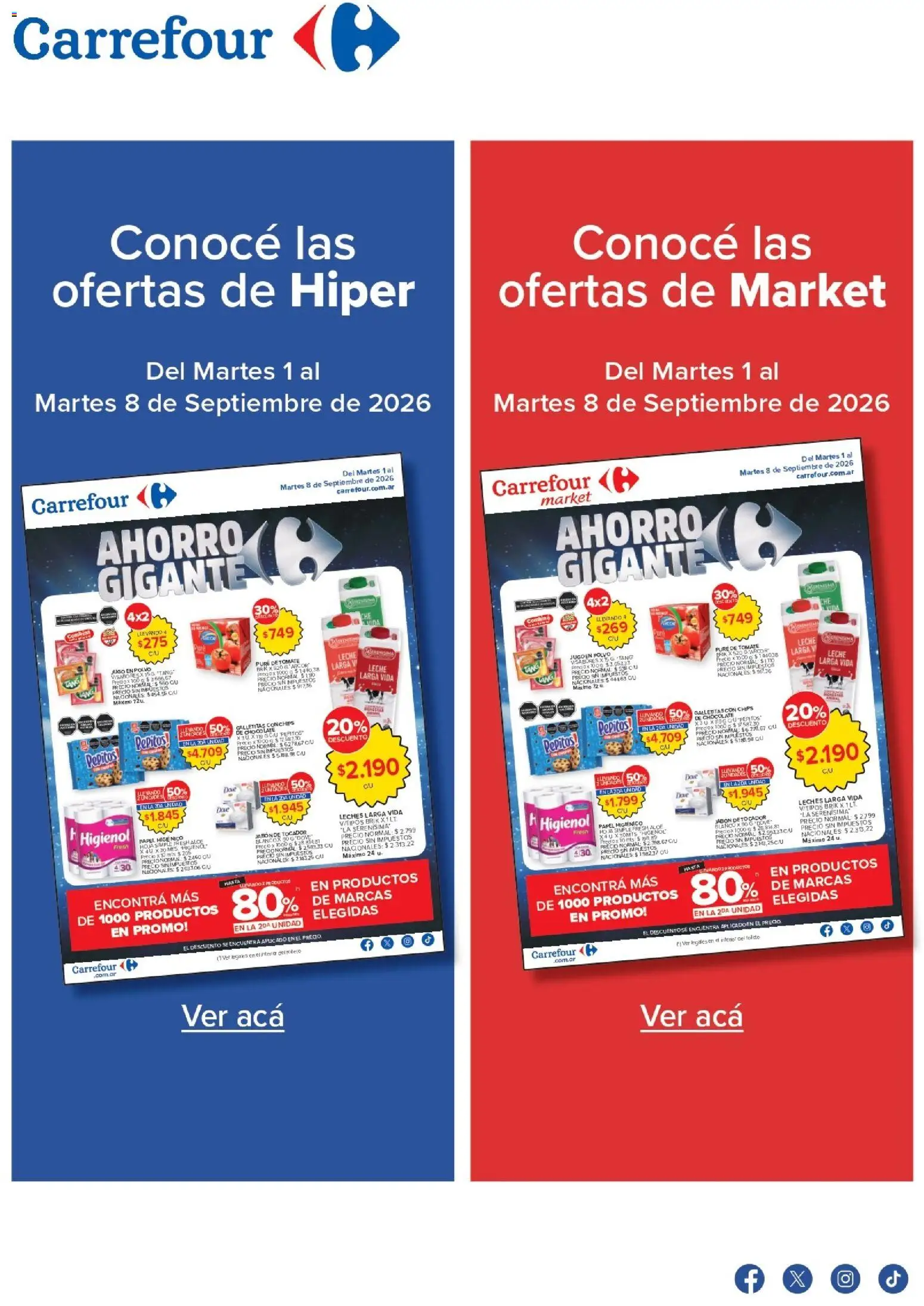 Vista previa del folleto de la tienda Carrefour válido desde el 01/09/2026 