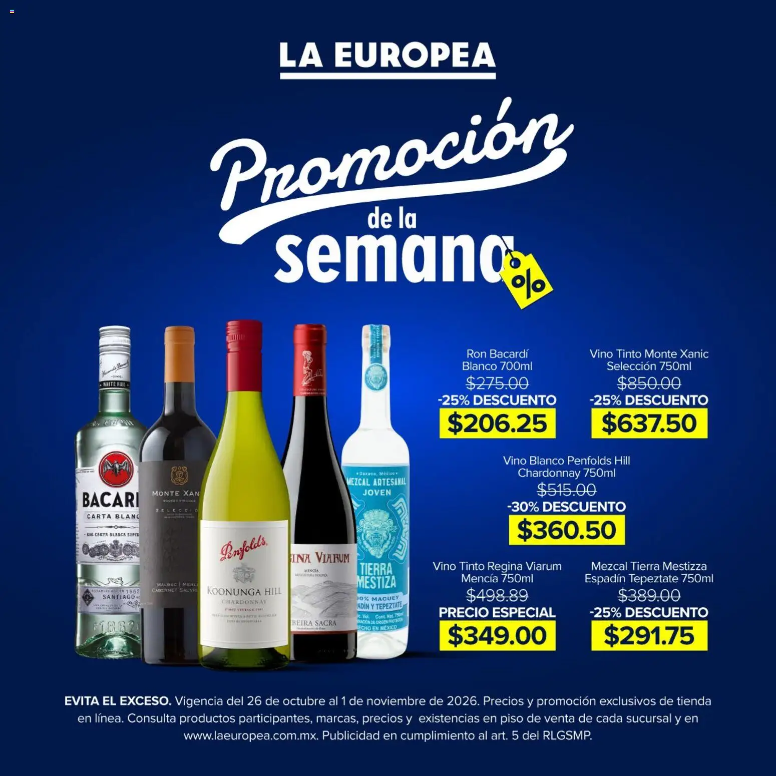 Vista previa las ofertas de la tienda La Europea - La Europea catálogo desde el 26/10/2026 