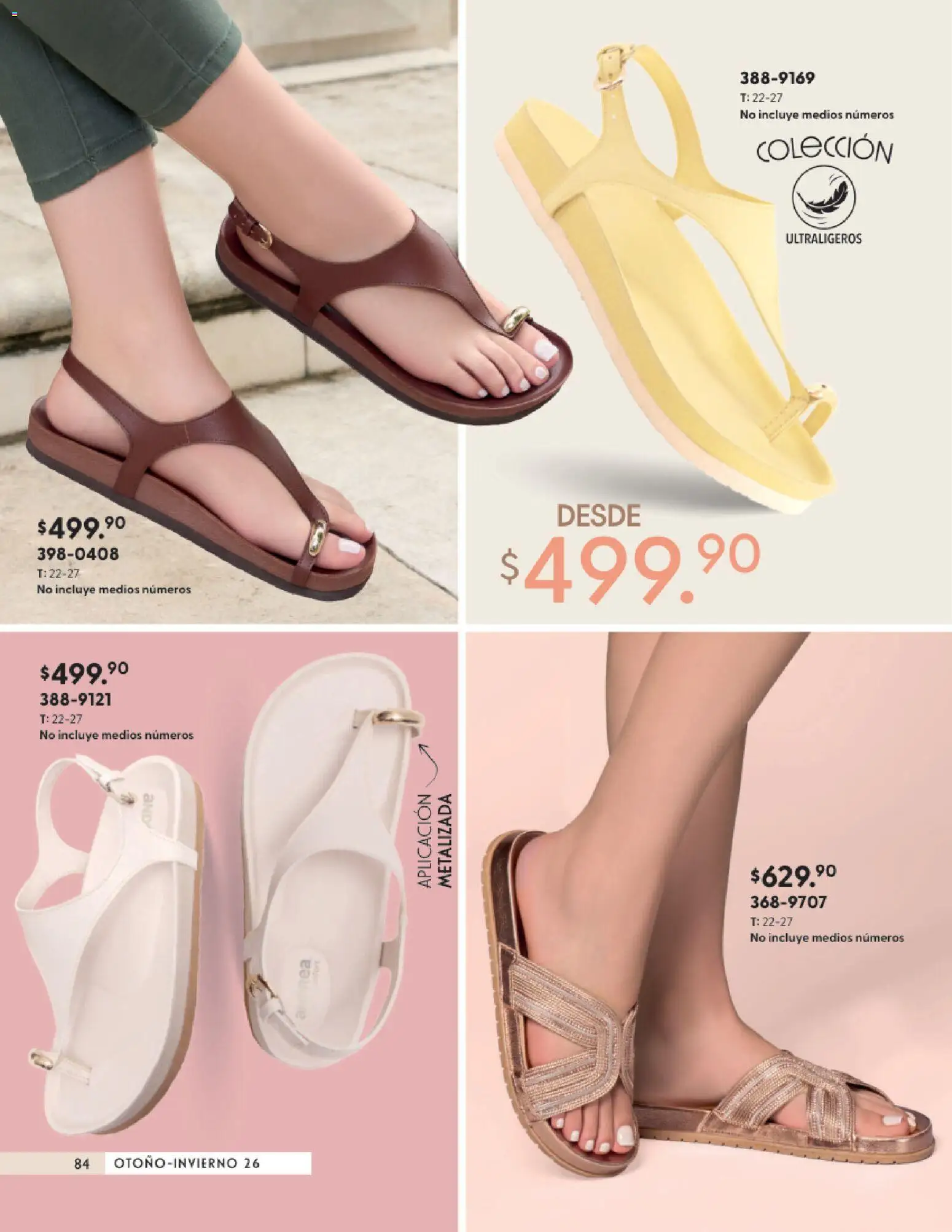 Vista previa las ofertas de la tienda Andrea - Andrea catálogo Calzado Confort desde el 23/08/2026 