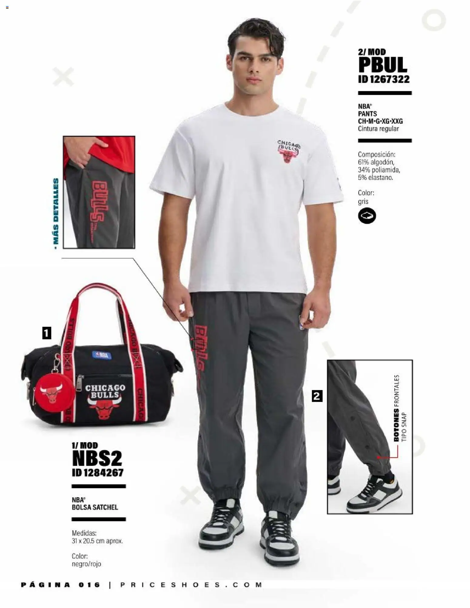 Vista previa las ofertas de la tienda Price Shoes - Price Shoes catálogo NBA desde el 01/09/2026 - Bolsa, Pants