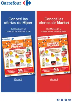 Vista previa del folleto de la tienda Carrefour válido desde el 21/07/2026 