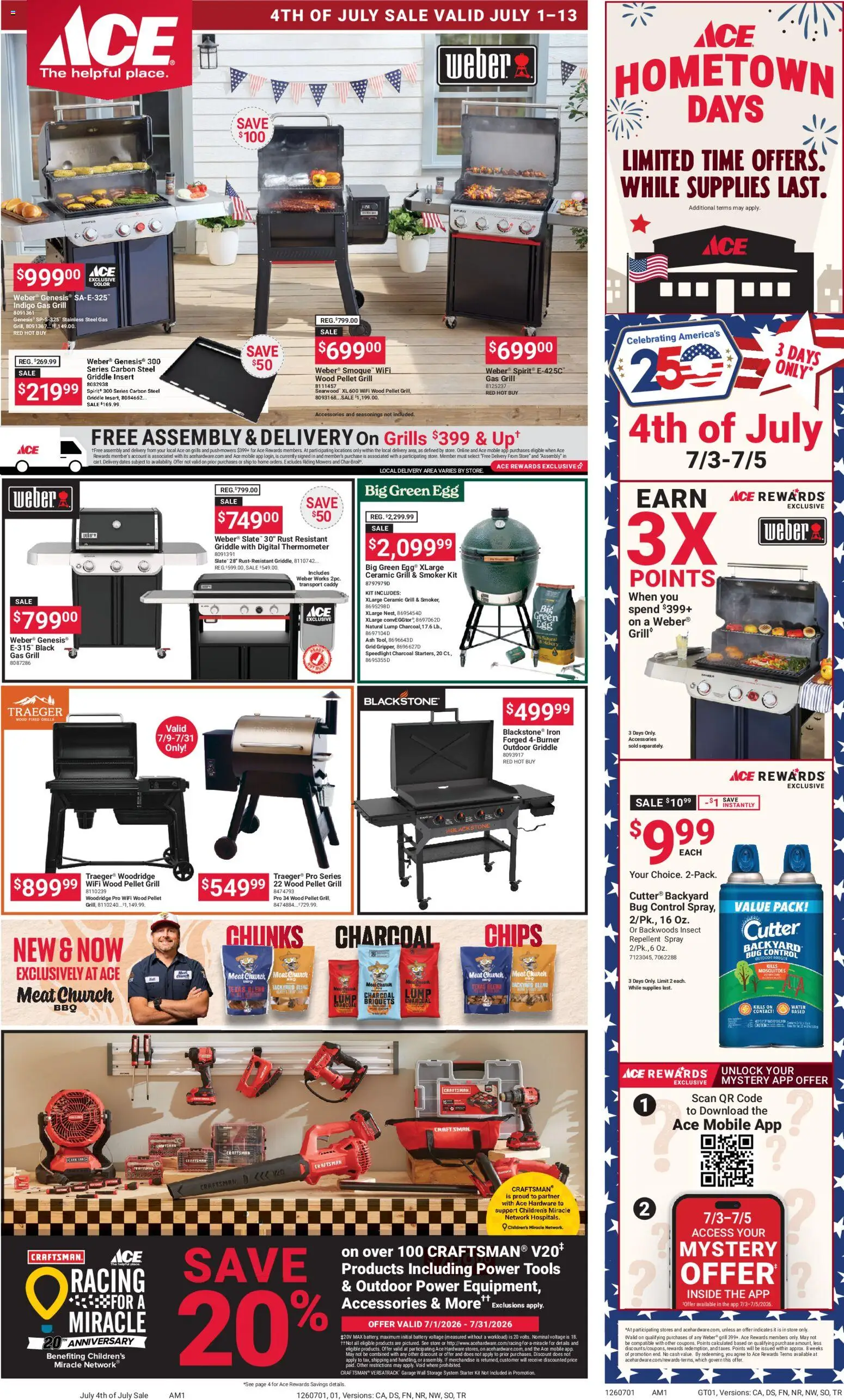 Ad Preview of ACE Hardware ACE Hardware Weekly Ad from 07/01/2026