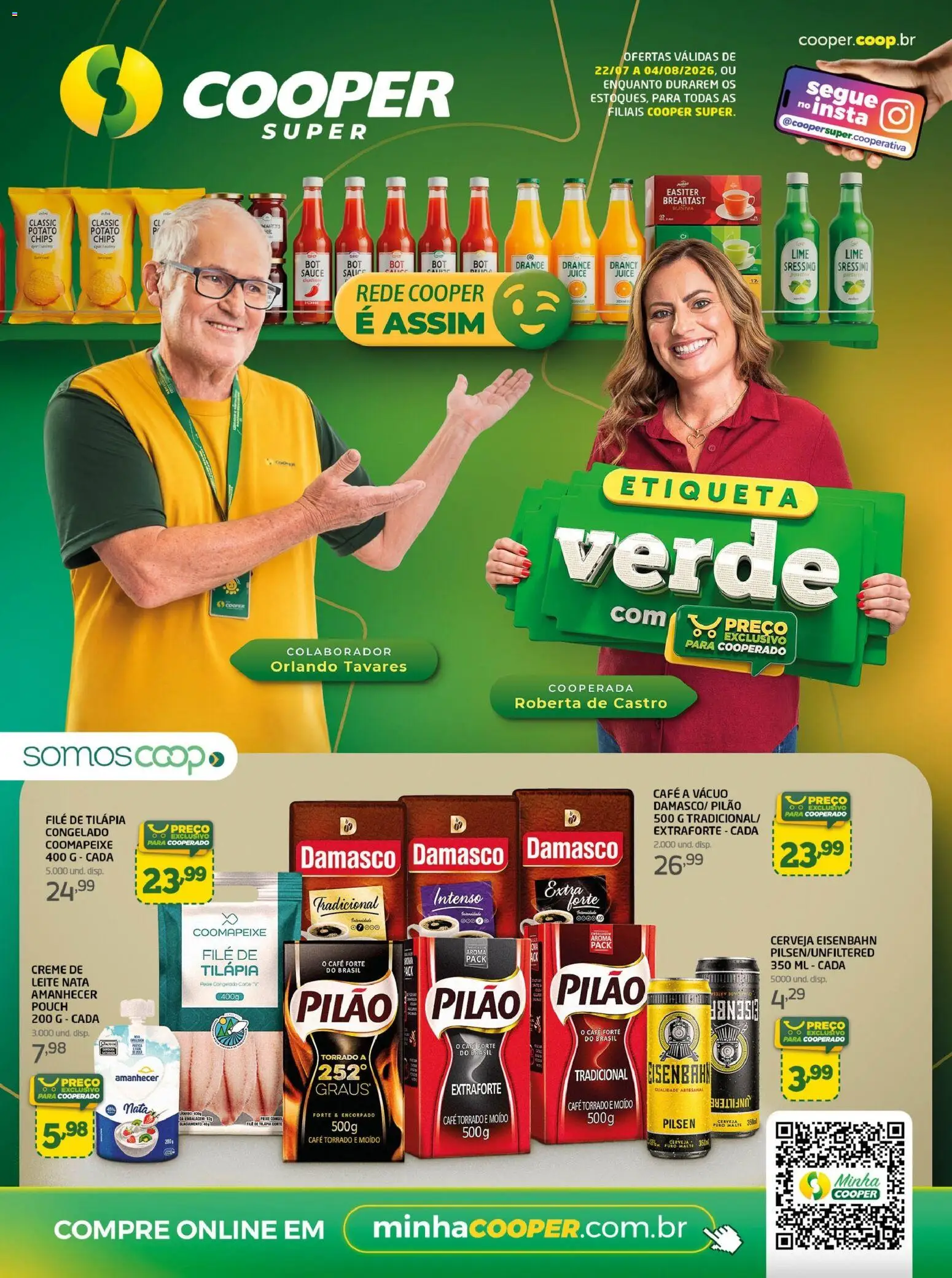 Ofertas Cooper ofertas Quinzenal até 04/08/2026.
