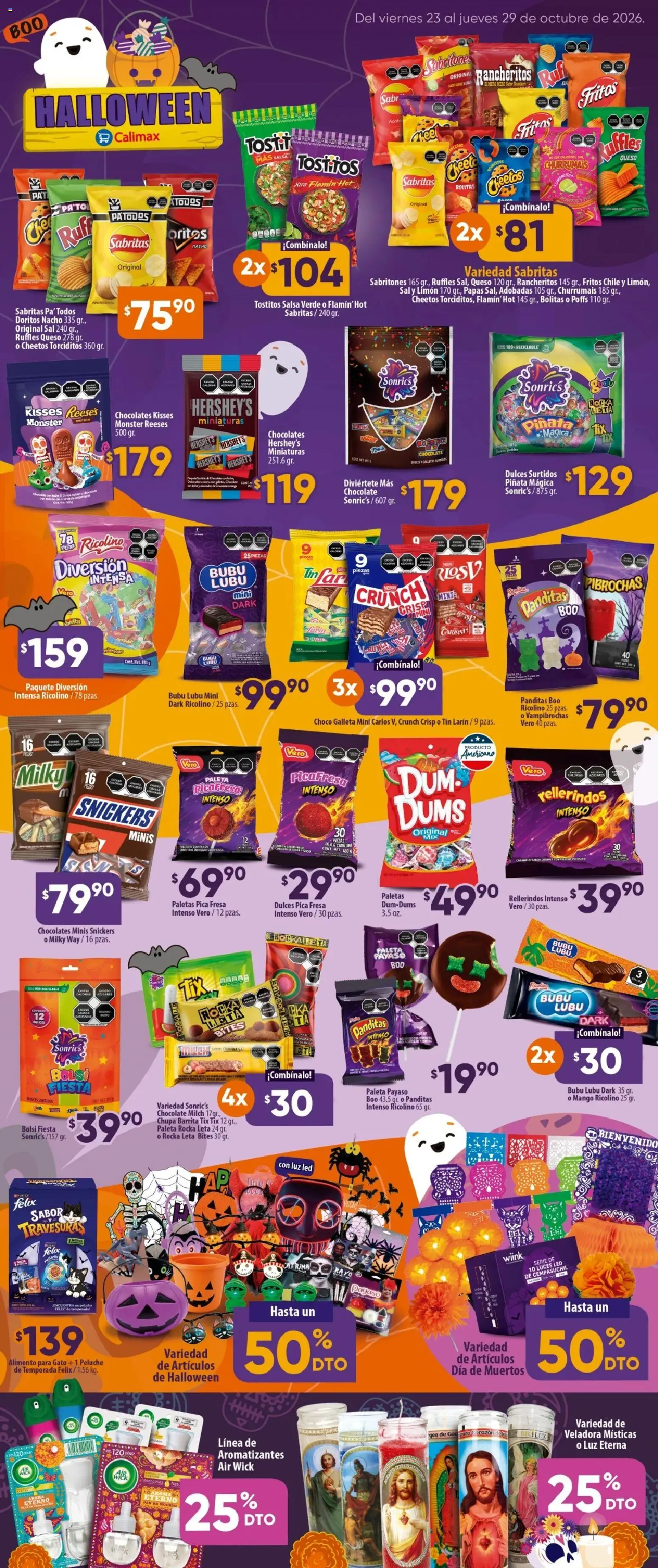 Vista previa las ofertas de la tienda Calimax - Calimax folleto desde el 23/10/2026 