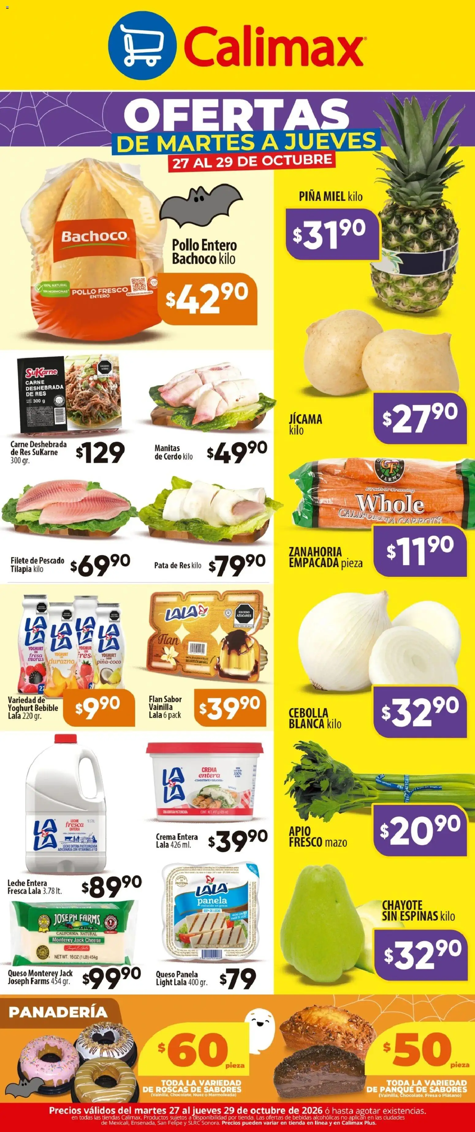 Vista previa las ofertas de la tienda Calimax - Calimax folleto Ofertas Martes y Jueves desde el 27/10/2026 