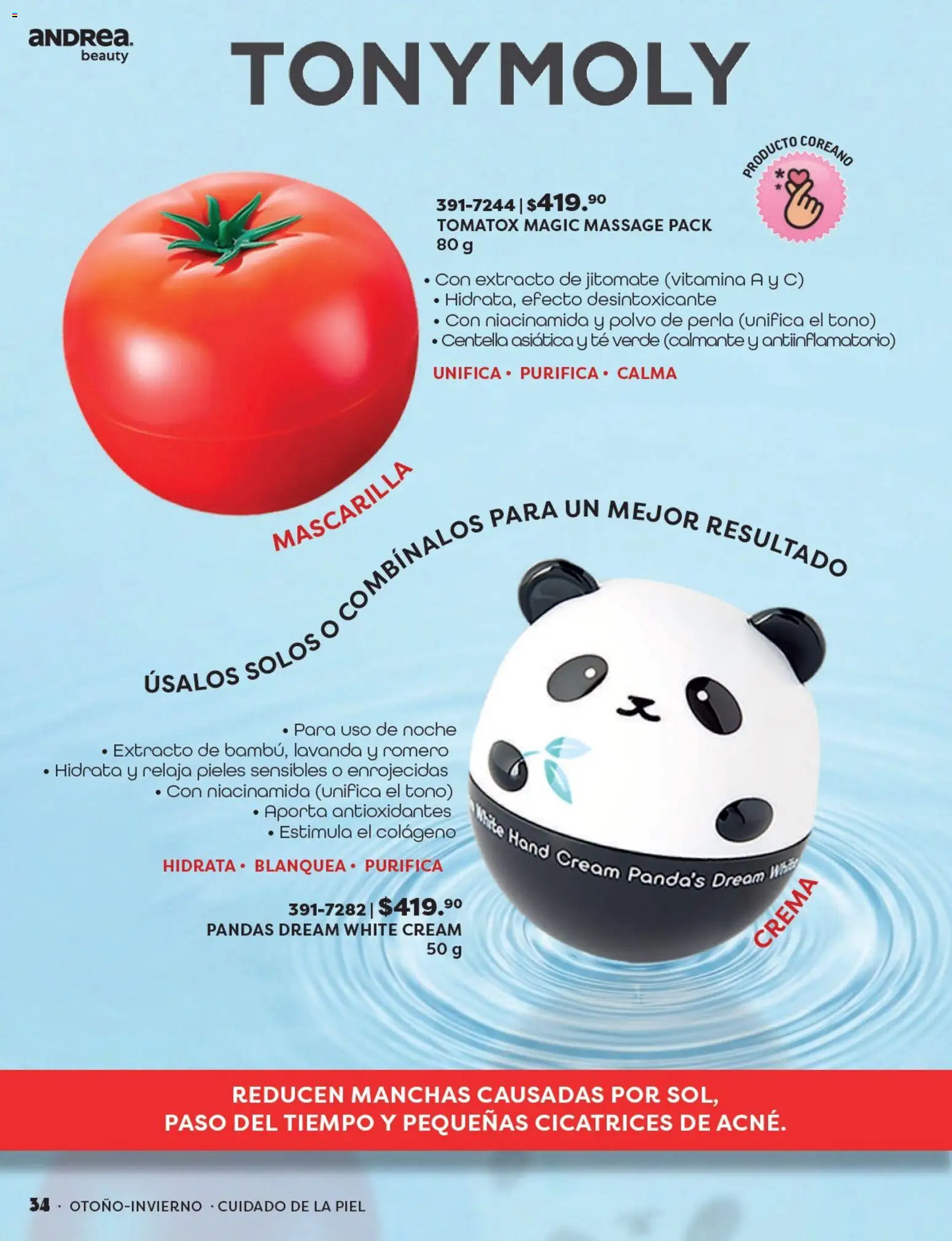 Vista previa las ofertas de la tienda Andrea - Andrea catálogo Beauty desde el 23/08/2026 