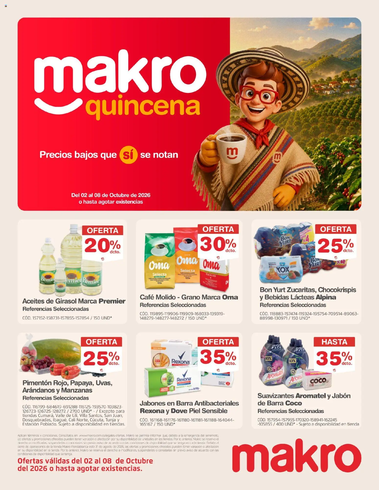  Vista previa del prospecto Makro catálogo del almacen Makro válida del 02/10/2026 al 08/10/2026
