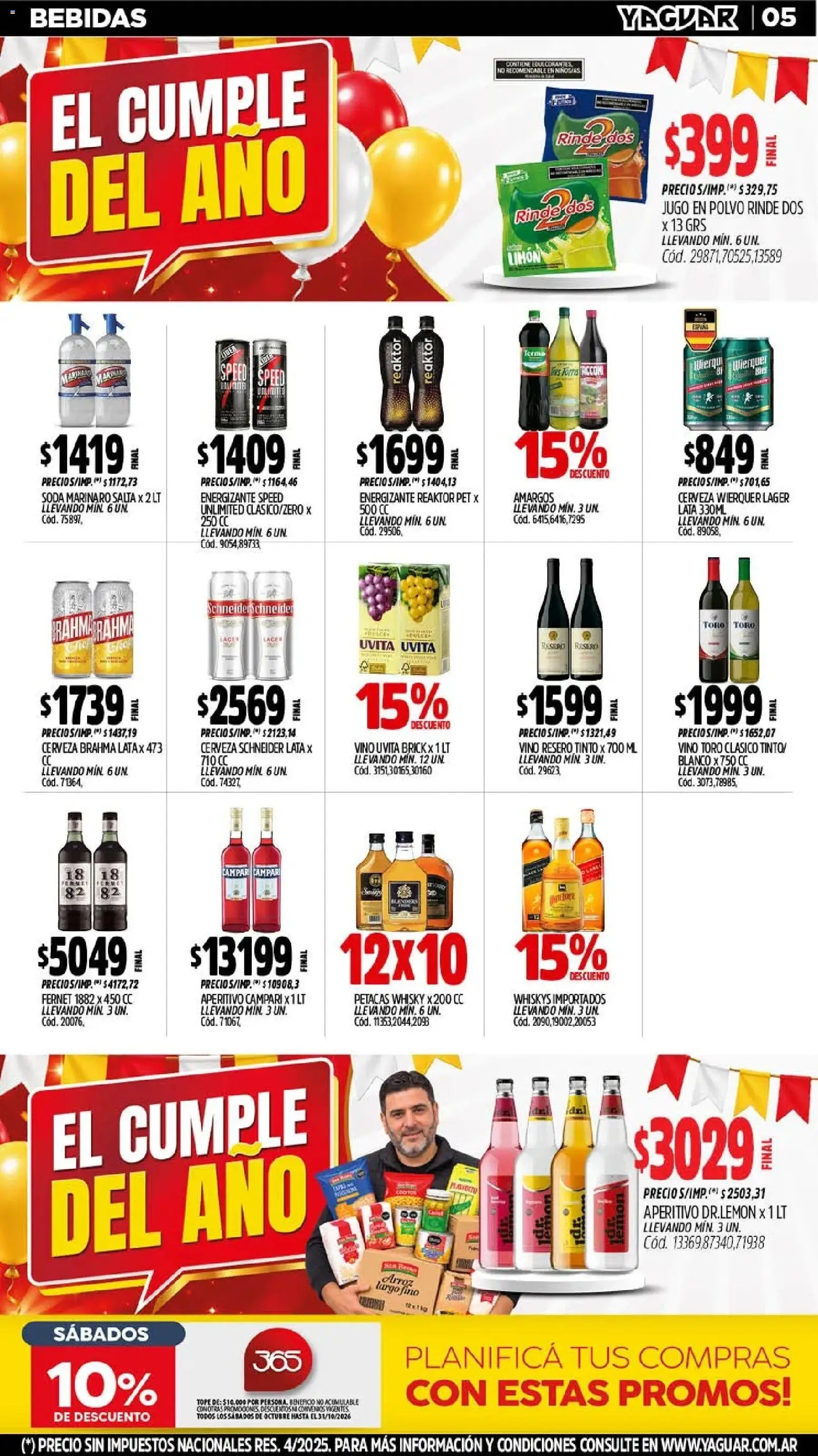 Vista previa del folleto de la tienda Yaguar válido desde el 05/10/2026 