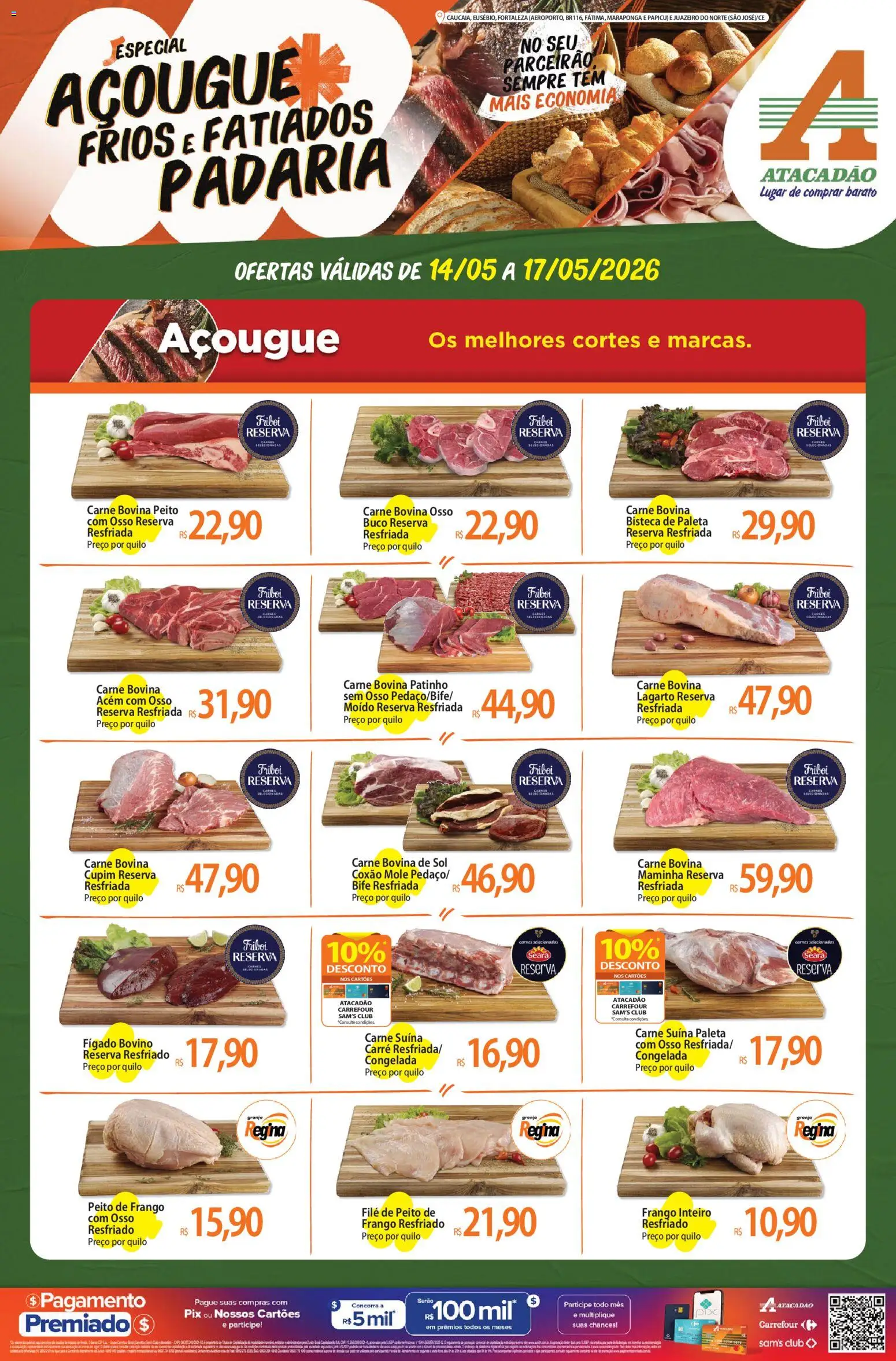 Pré-Visualização do folheto "Atacadão ofertas - CE" da loja Atacadão válido a partir de 14/05/2026