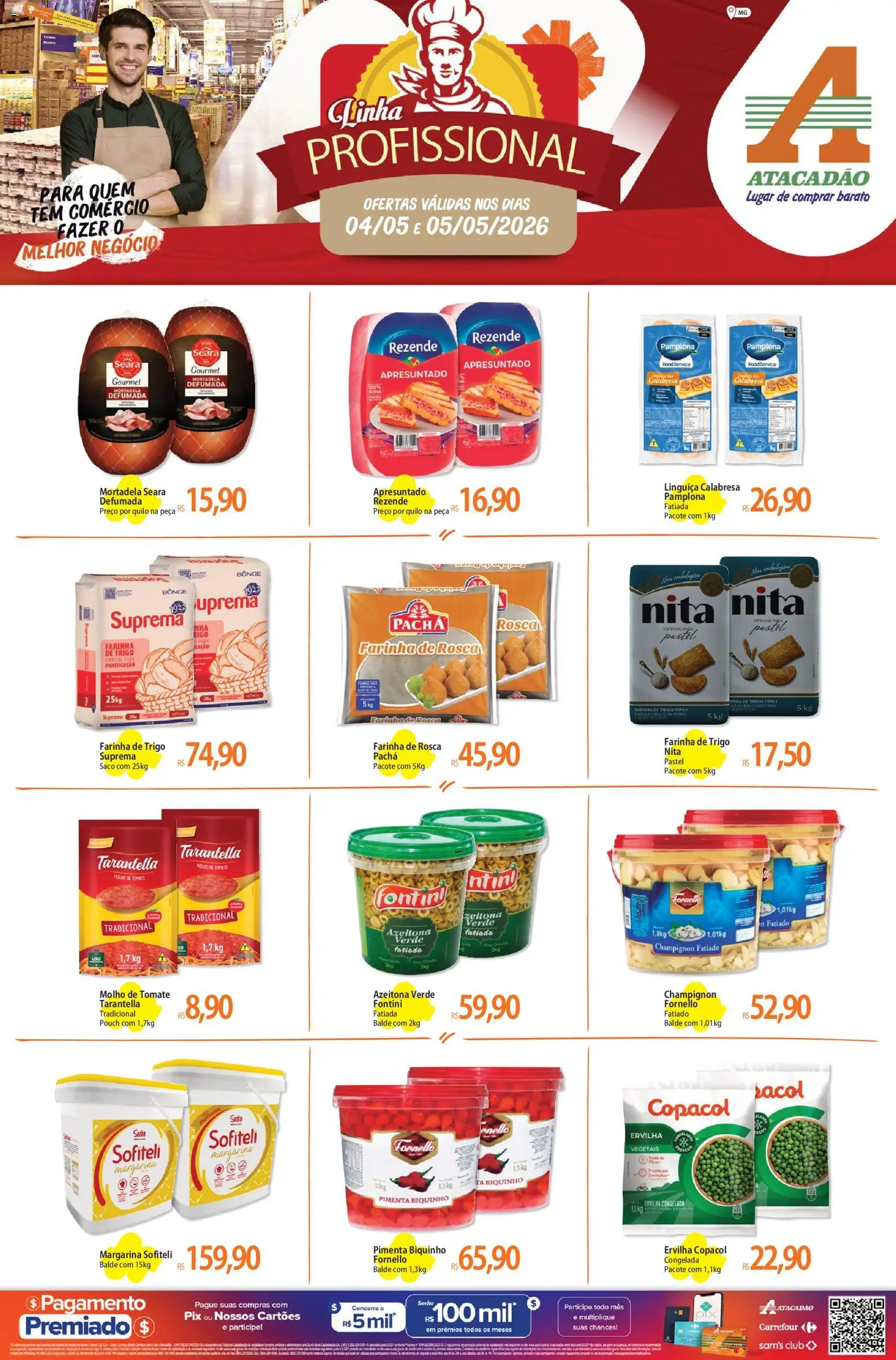 Pré-Visualização do folheto "Atacadão ofertas - MG" da loja Atacadão válido a partir de 04/05/2026