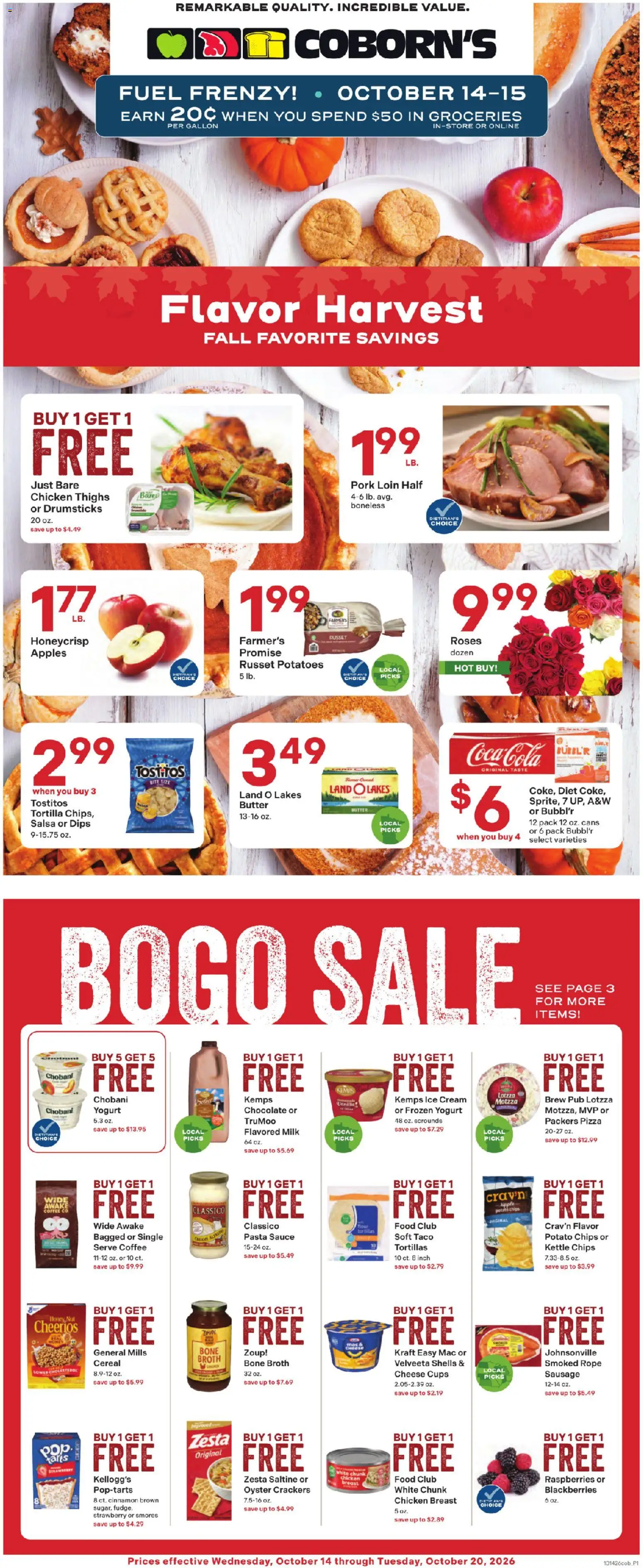 Ad Preview of Coborn's Coborn's Weekly Ad from 10/14/2026